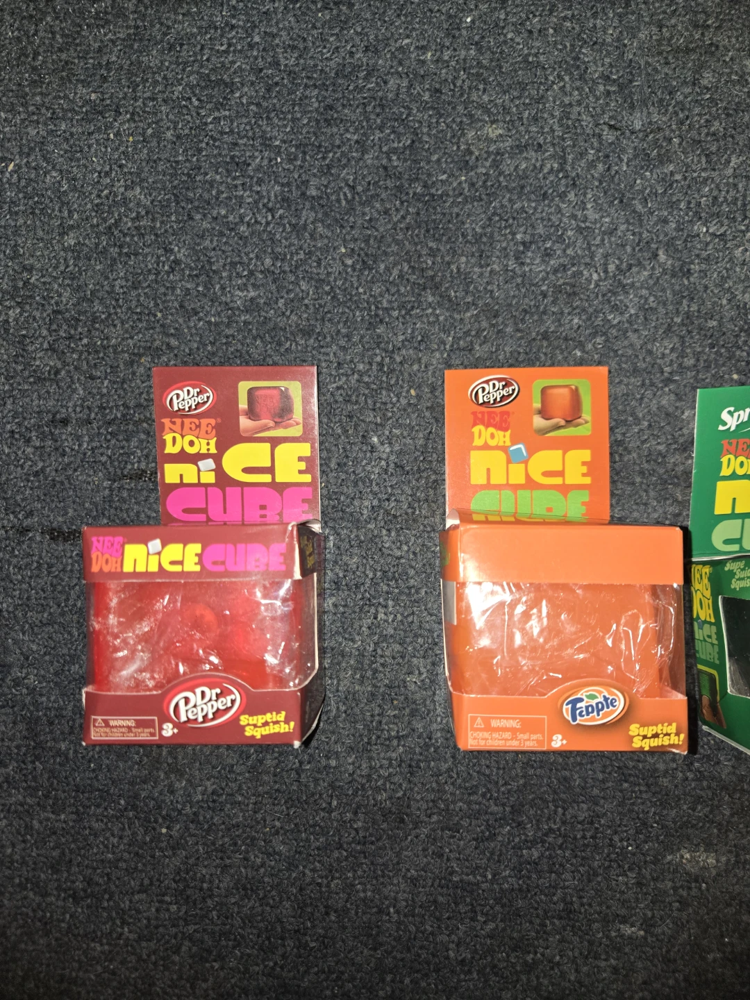 NEE DOH Nice Cube Squishy Toys (Dr. Pepper, Sprite, Pepsi) - photo 2