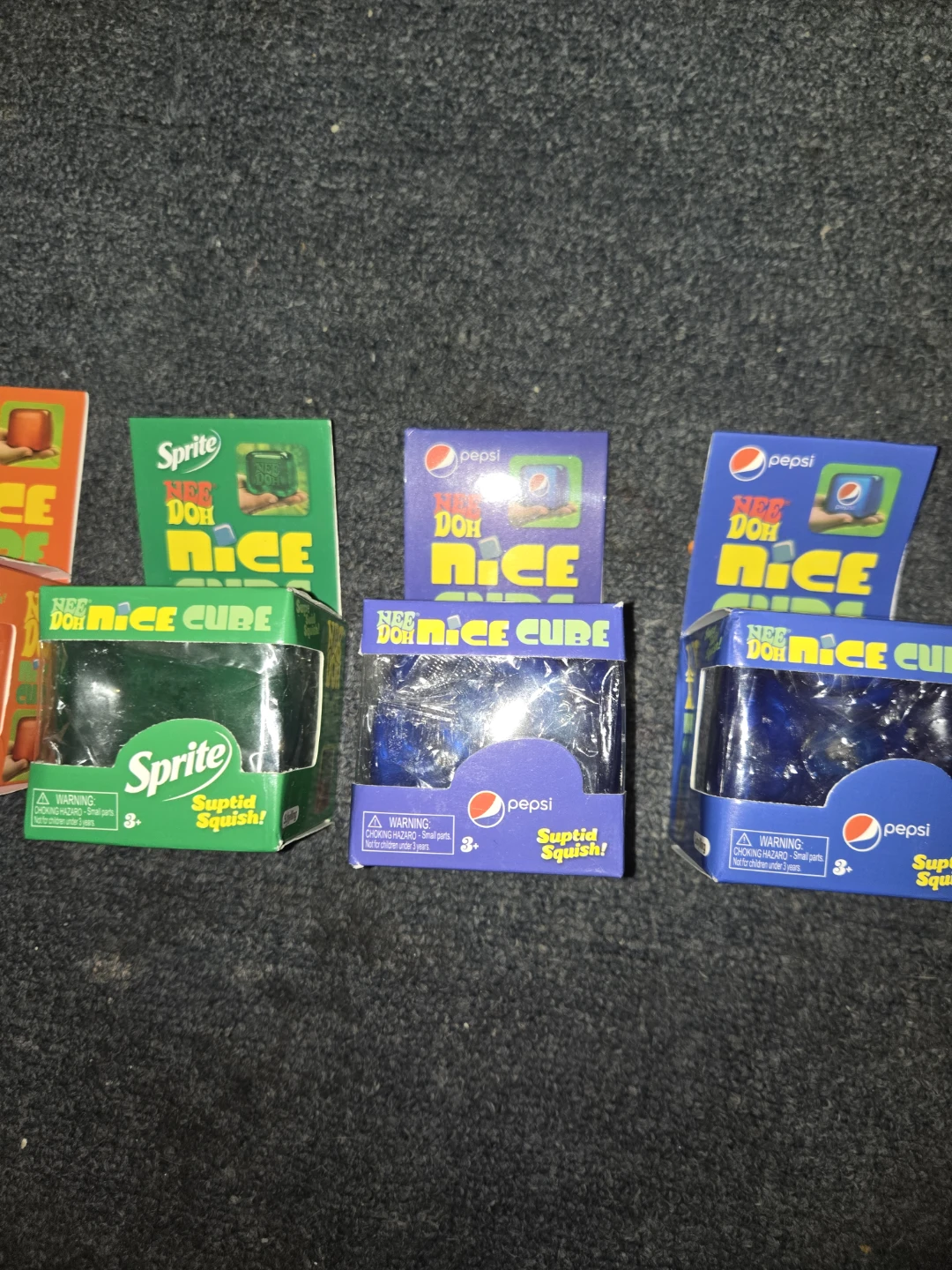 NEE DOH Nice Cube Squishy Toys (Dr. Pepper, Sprite, Pepsi) - photo 3
