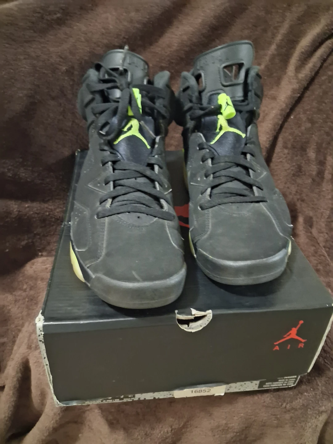Air Jordan 6 Retro "Electric Green"  size 9.5 - photo 2