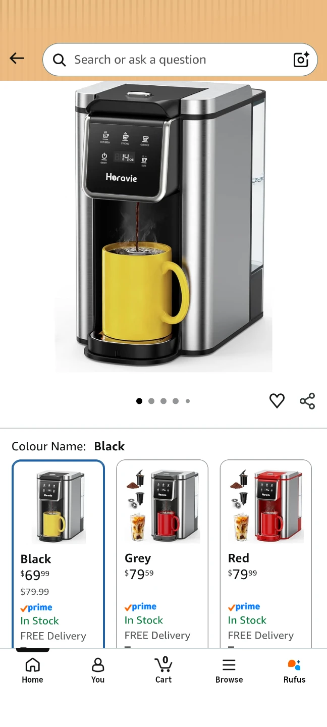 Single Serve Coffee Maker - photo 2