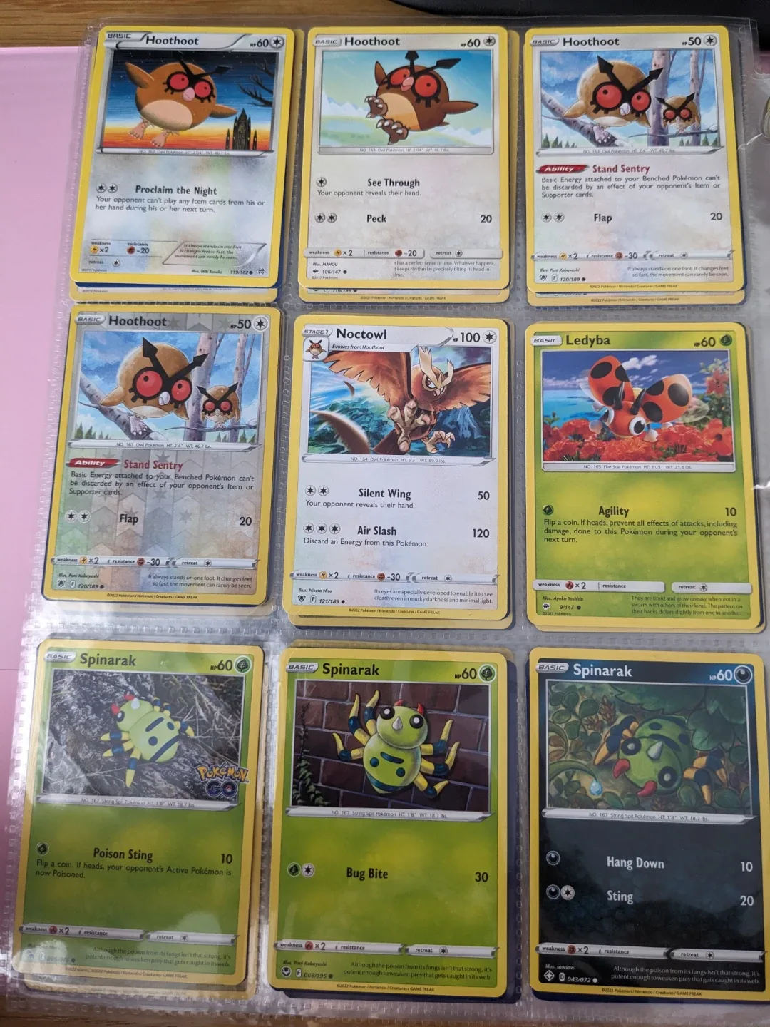 Pokemon dex 152-246 $.5ea $.75 shiny