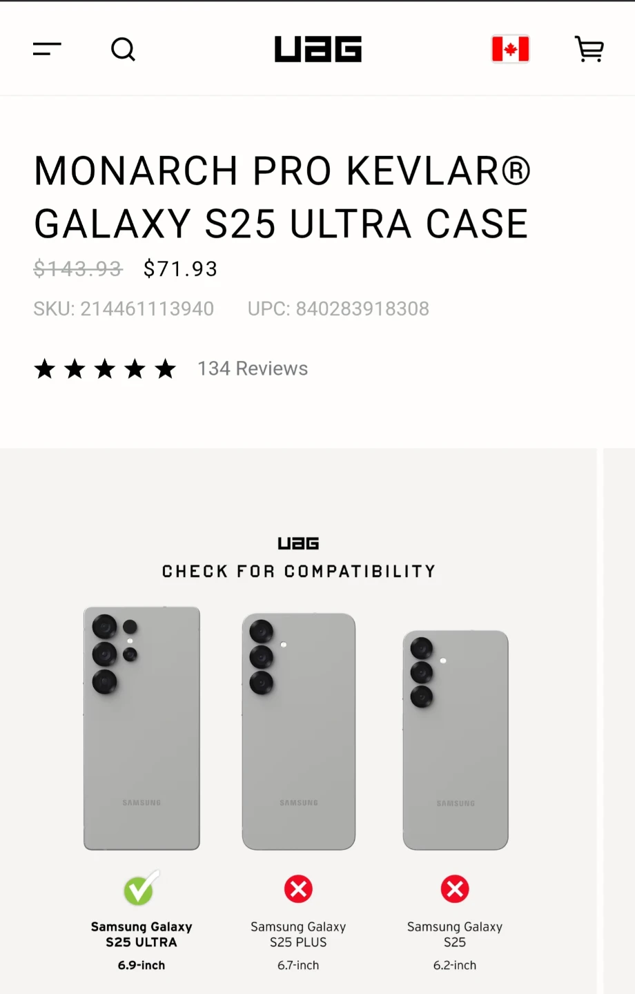 UAG Case for Samsung Galaxy S25 Ultra & S24 Ultra - photo 3