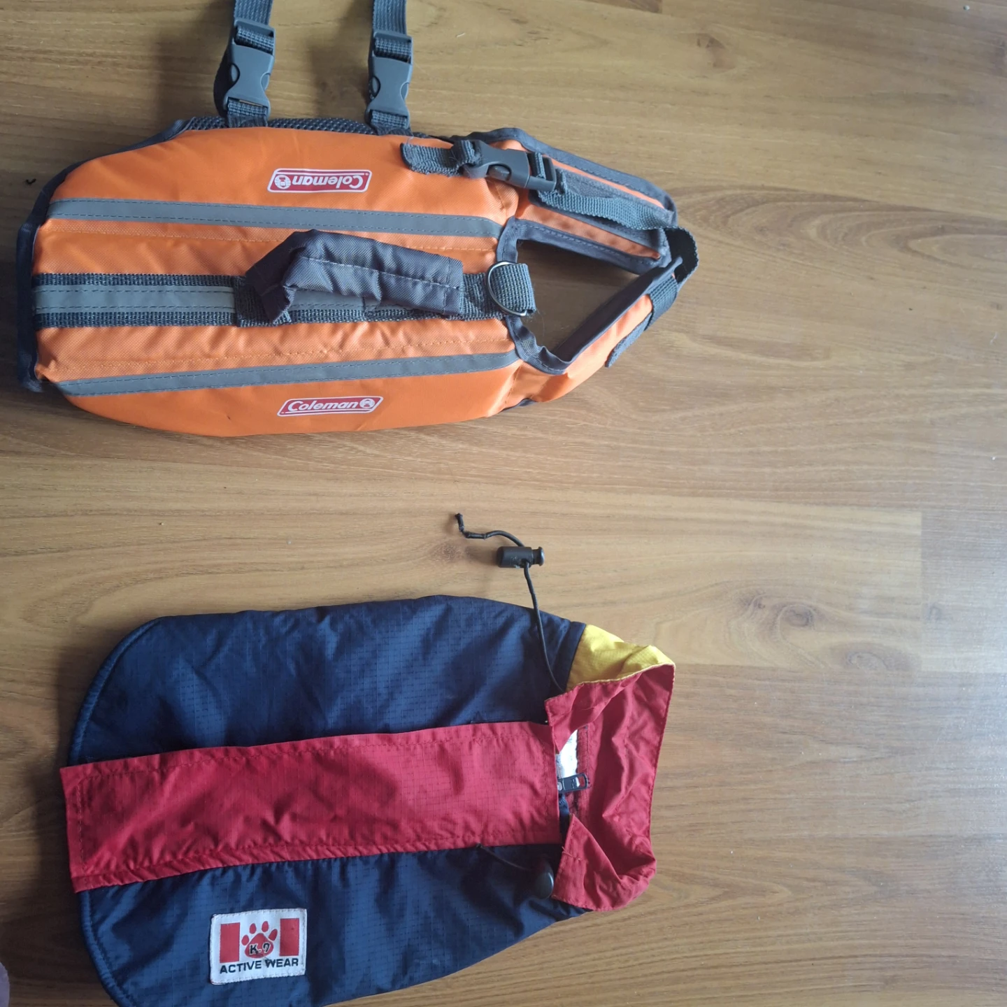 Coleman Dog Life Jacket & Active Wear Dog Rain Coat mini size