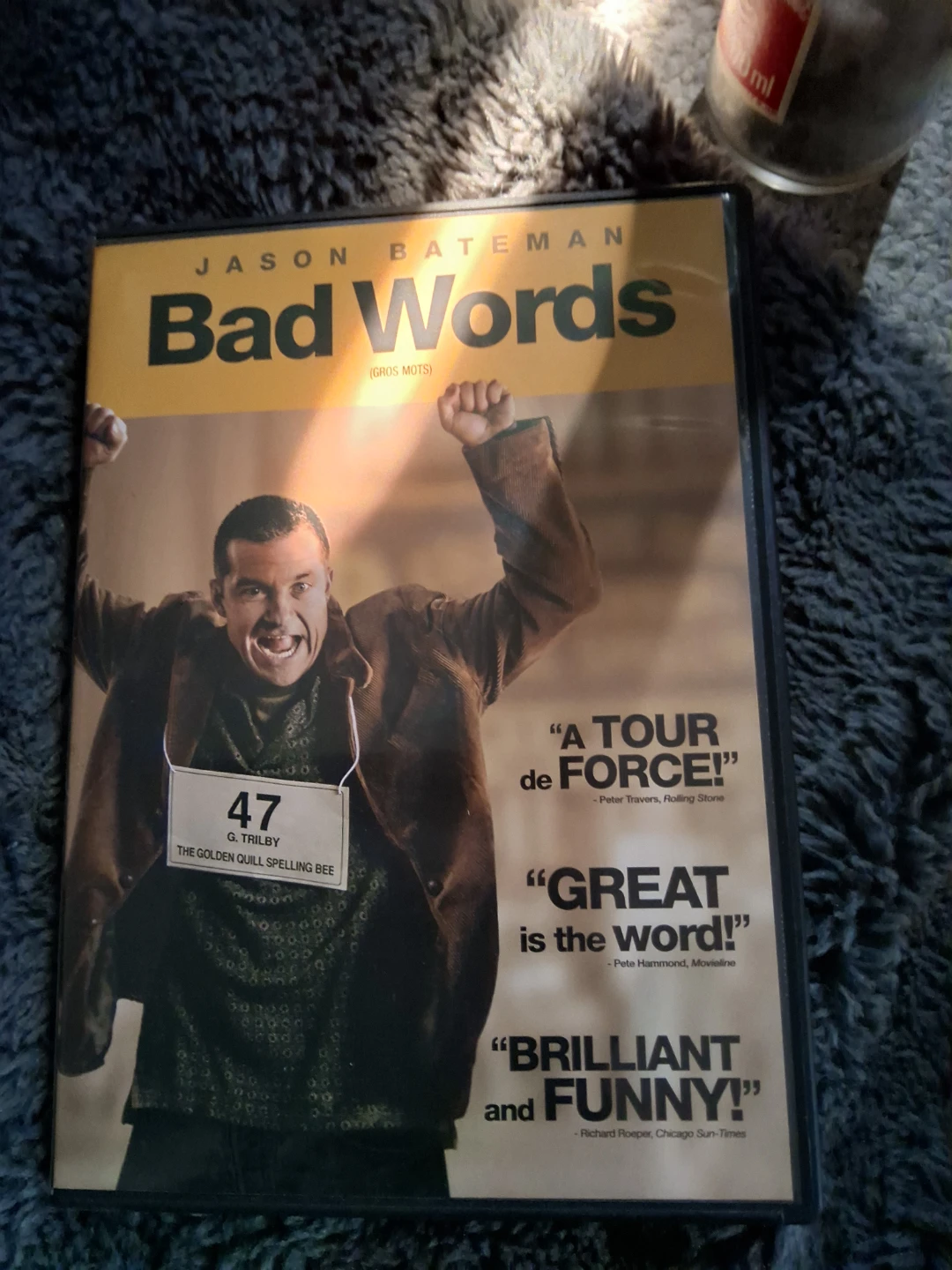 Bad Words DVD starring Jason Bateman
