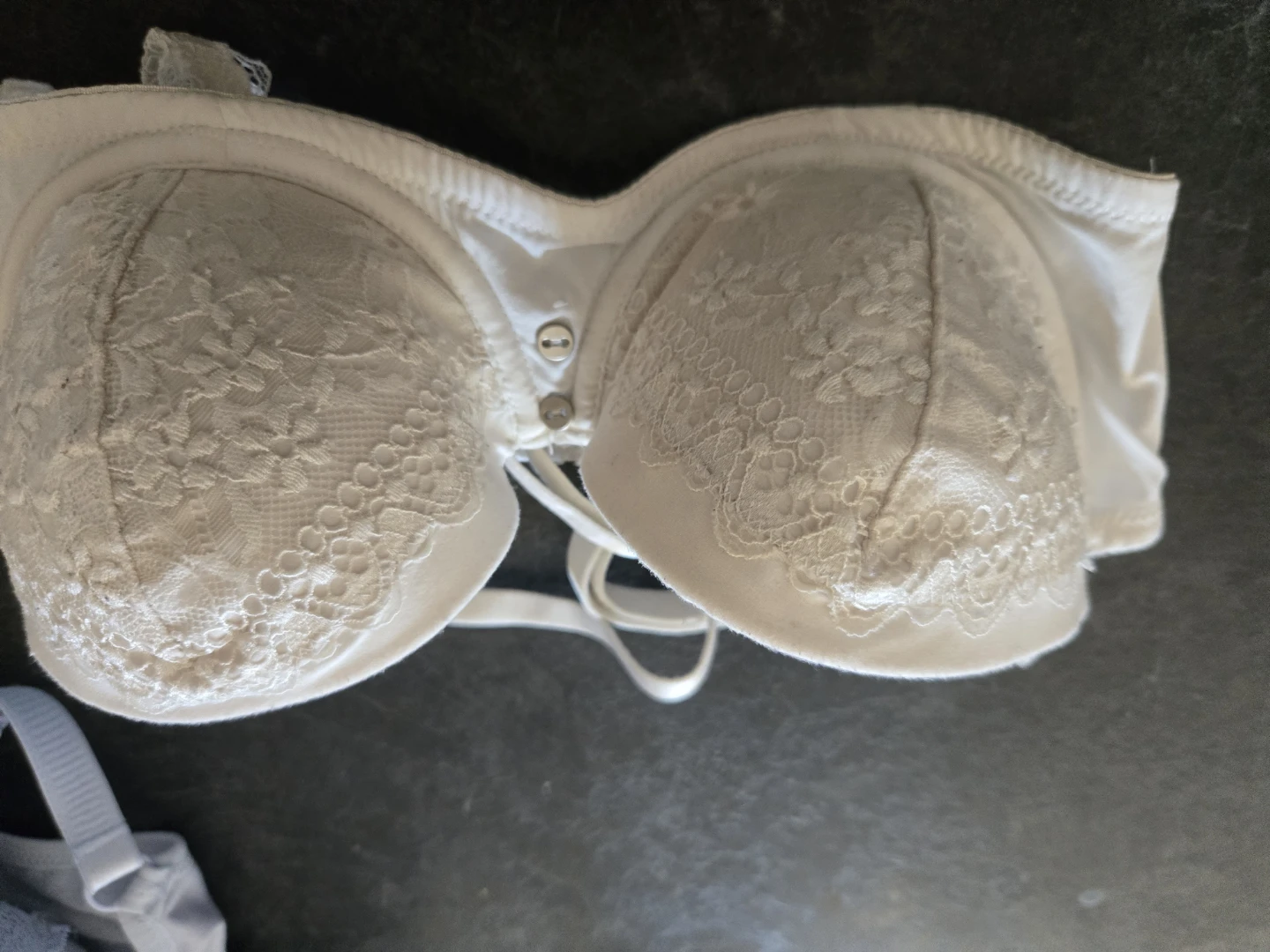 White Lace Bra 90B - photo 2