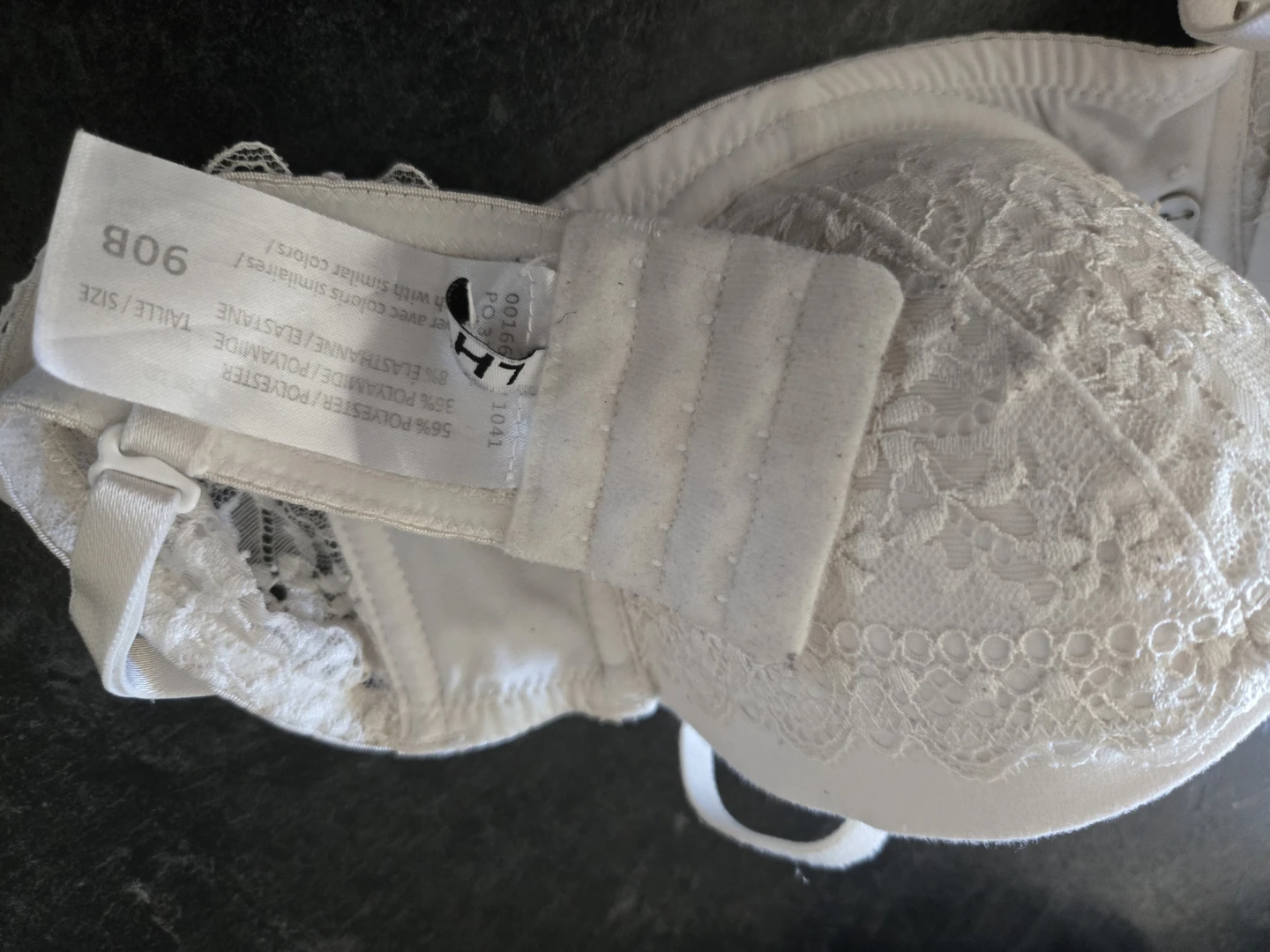 White Lace Bra 90B - photo 3