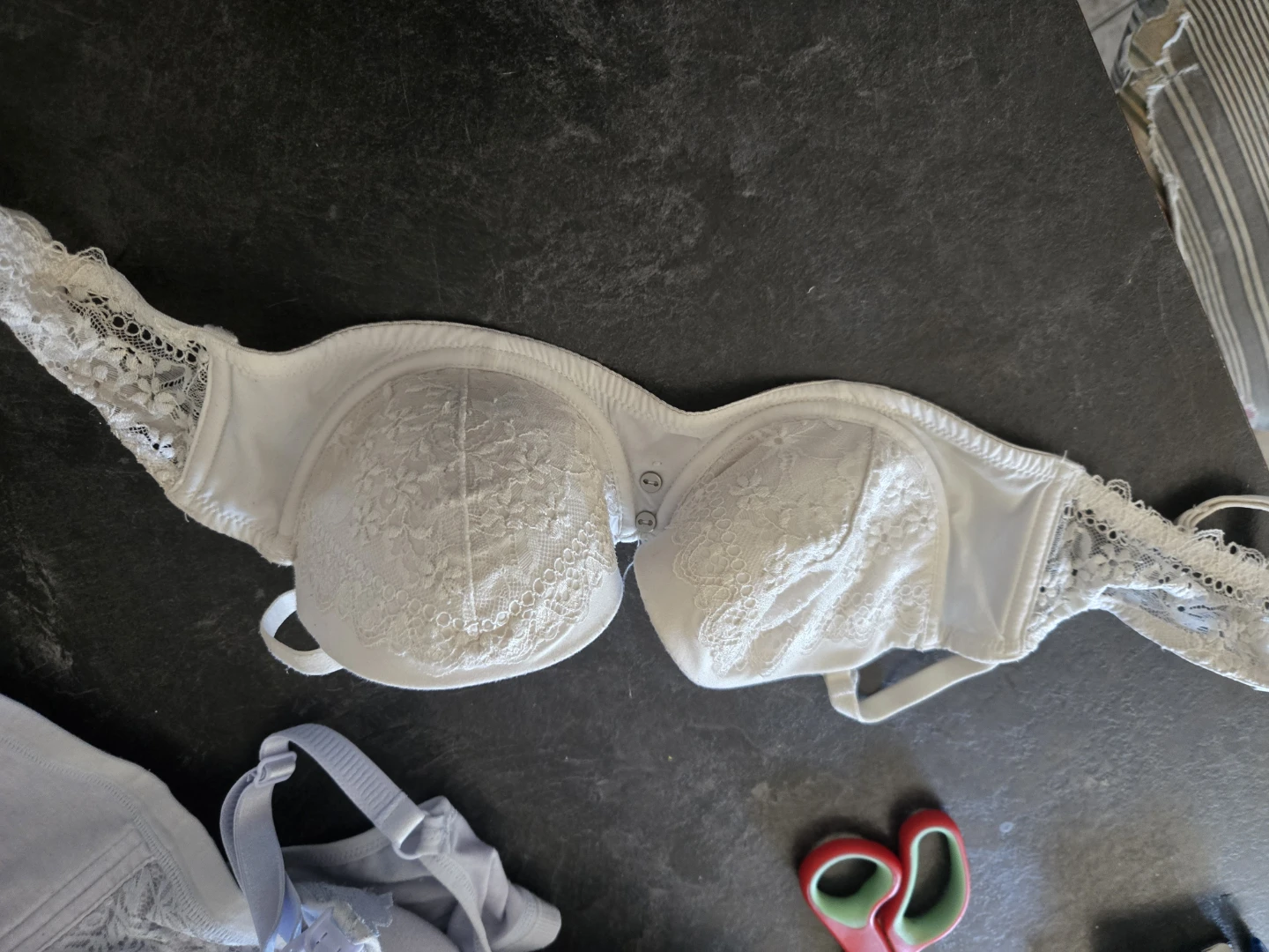 White Lace Bra 90B - photo 4