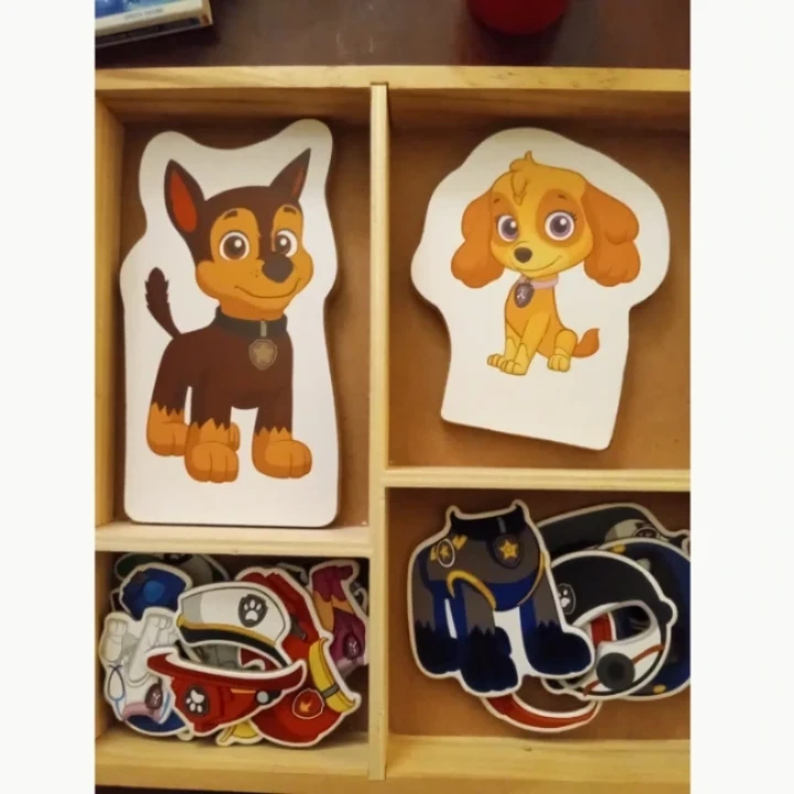 Paw Patrol Magnetic Dress-Up Set