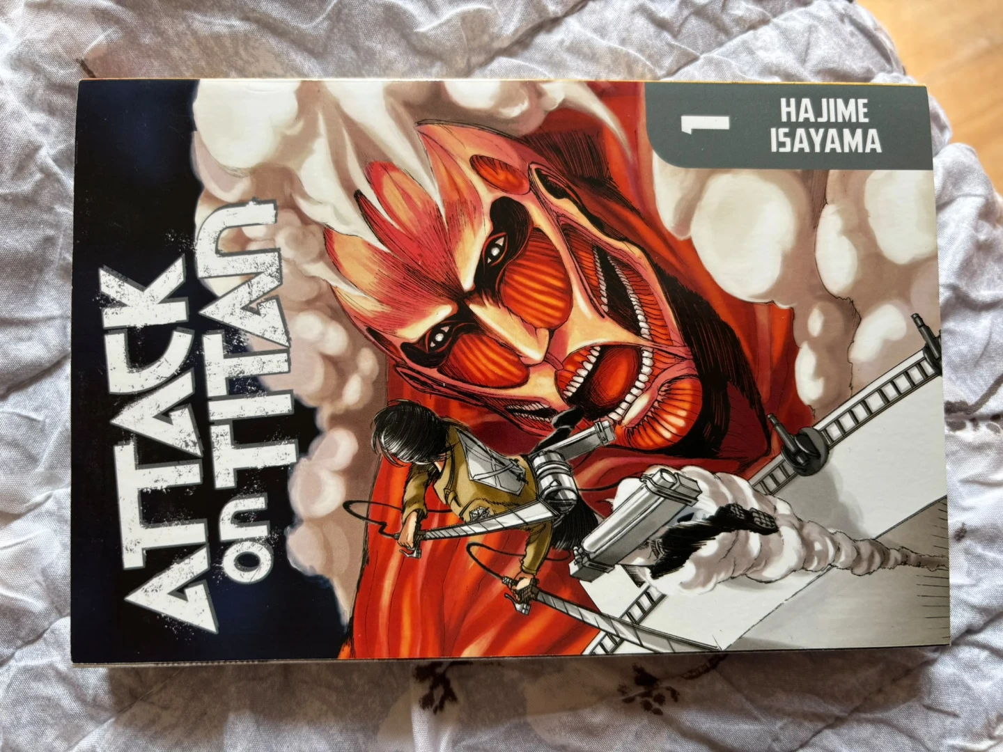 Attack on Titan Vol. 1 Manga.