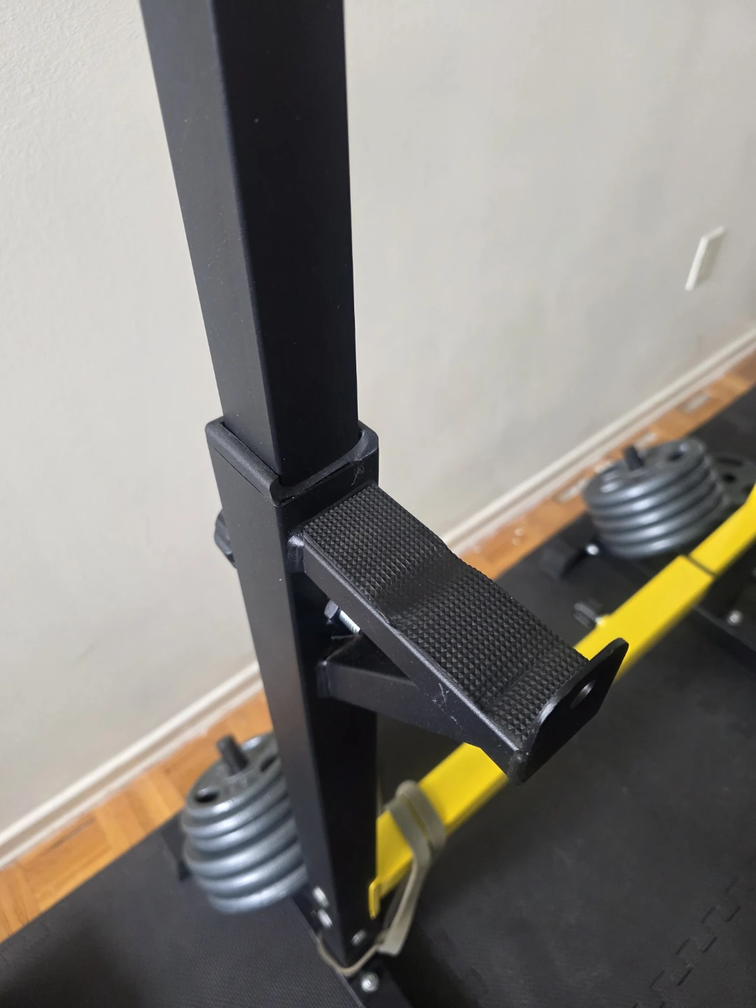 Yellow and Black Squat Rack - photo 3