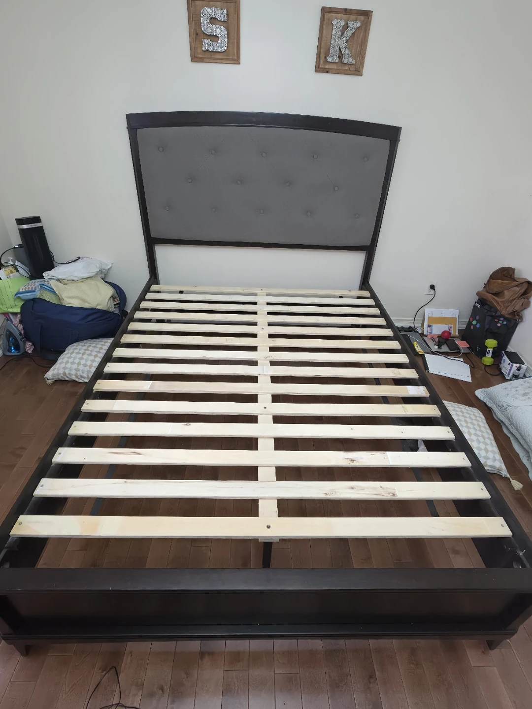 Queen/King Bed Frame with Headboard - photo 2