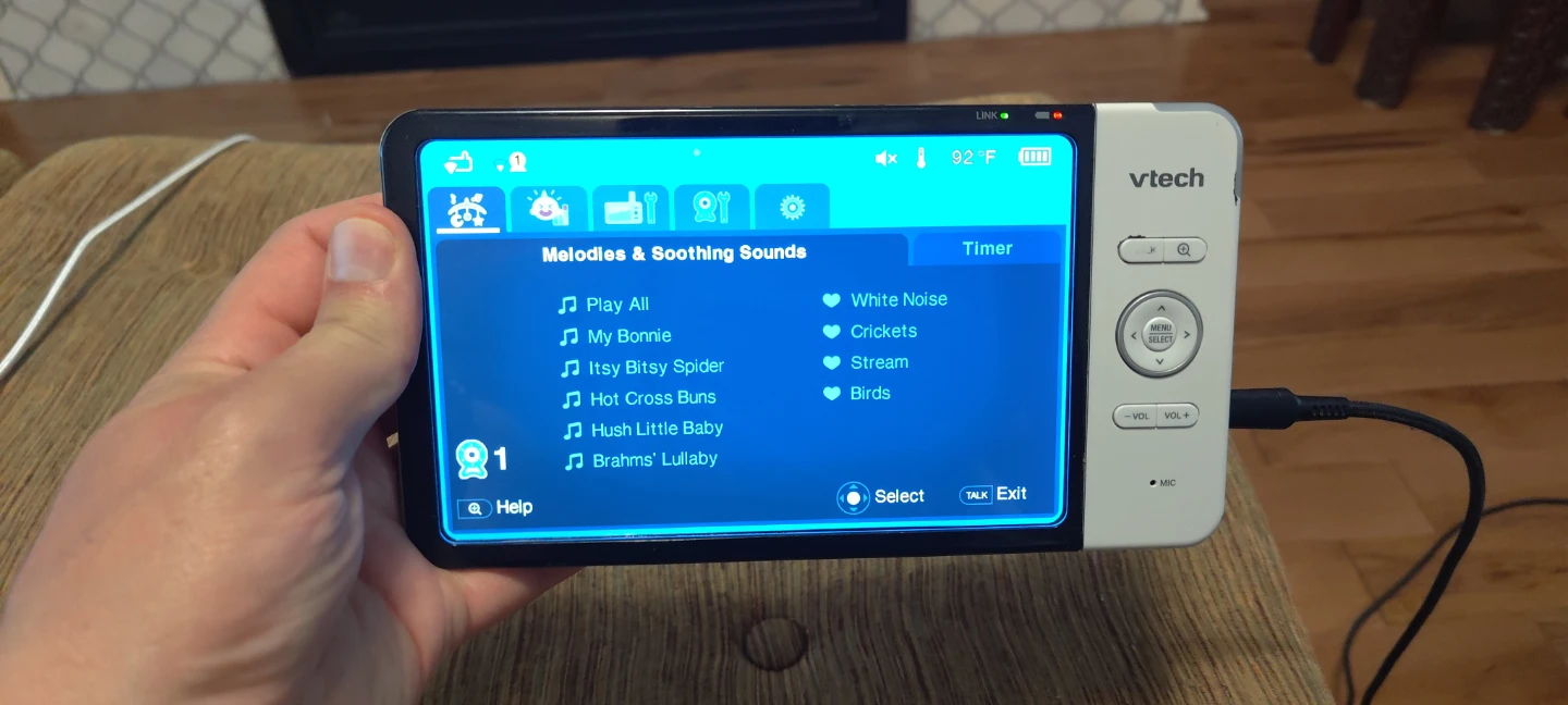 VTech Full HD 1080p Video Baby Monitor RM7764 - photo 2
