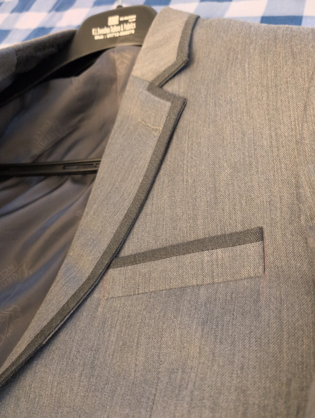 Grey Suit Jacket and Pants - photo 3