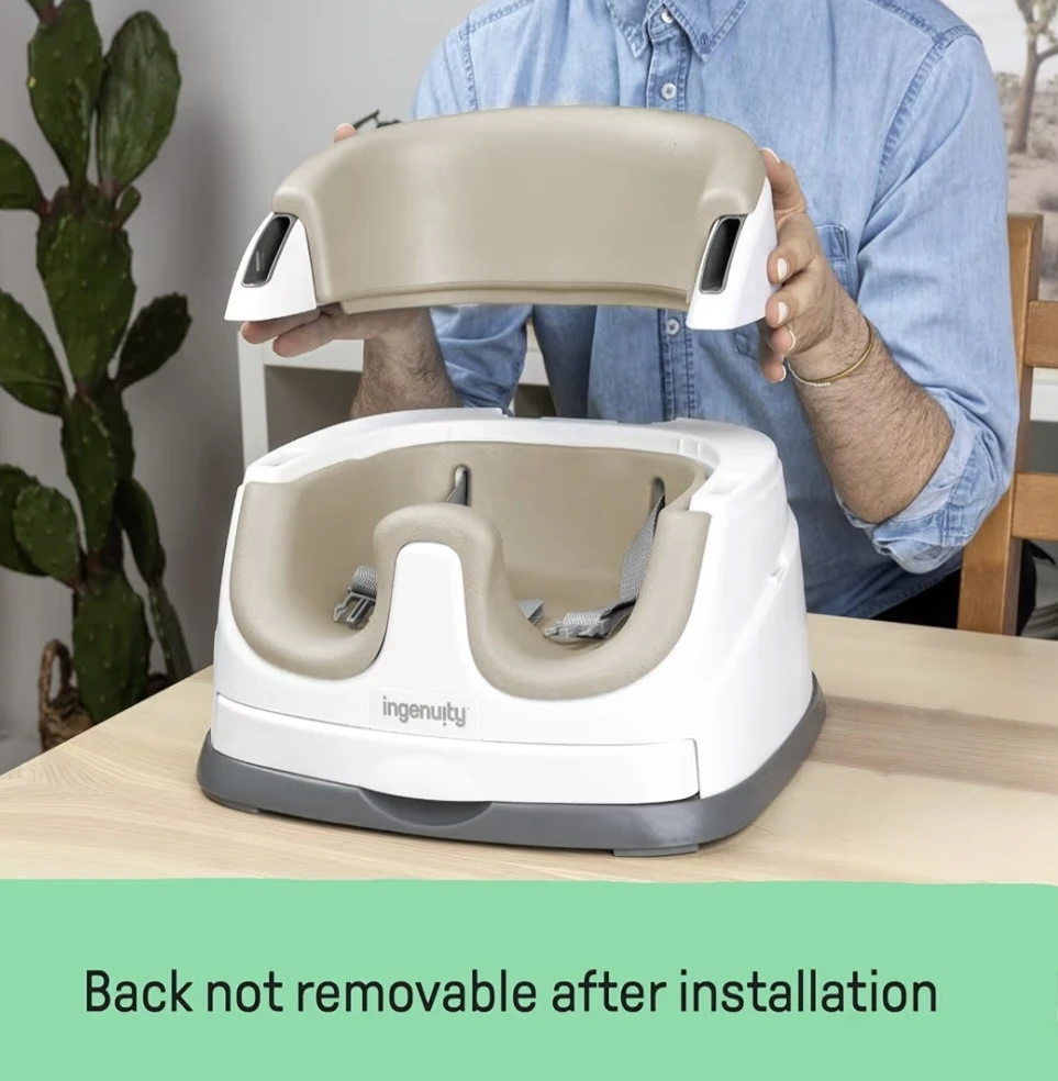 Ingenuity Baby Booster Seat with Tray - photo 4