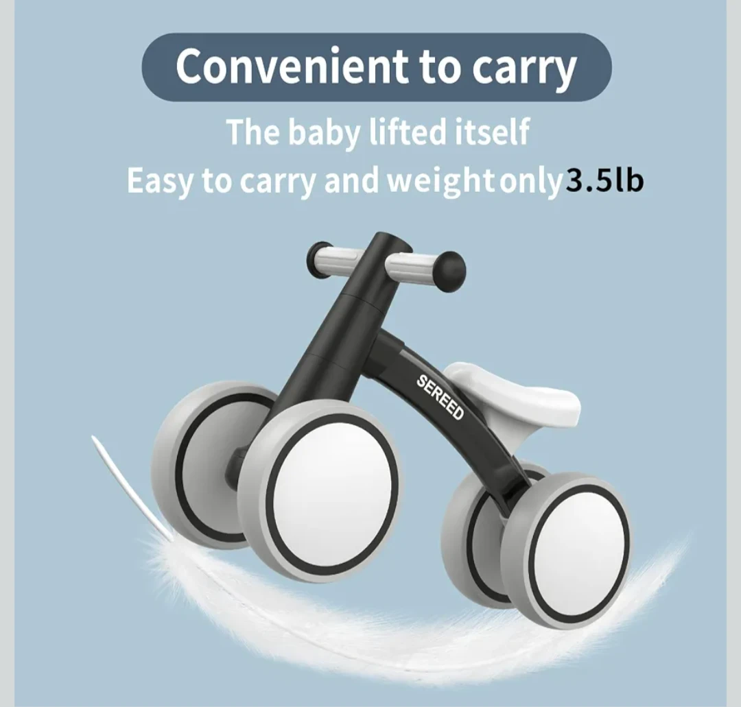 SEREED Balance Bike for Toddlers - photo 3
