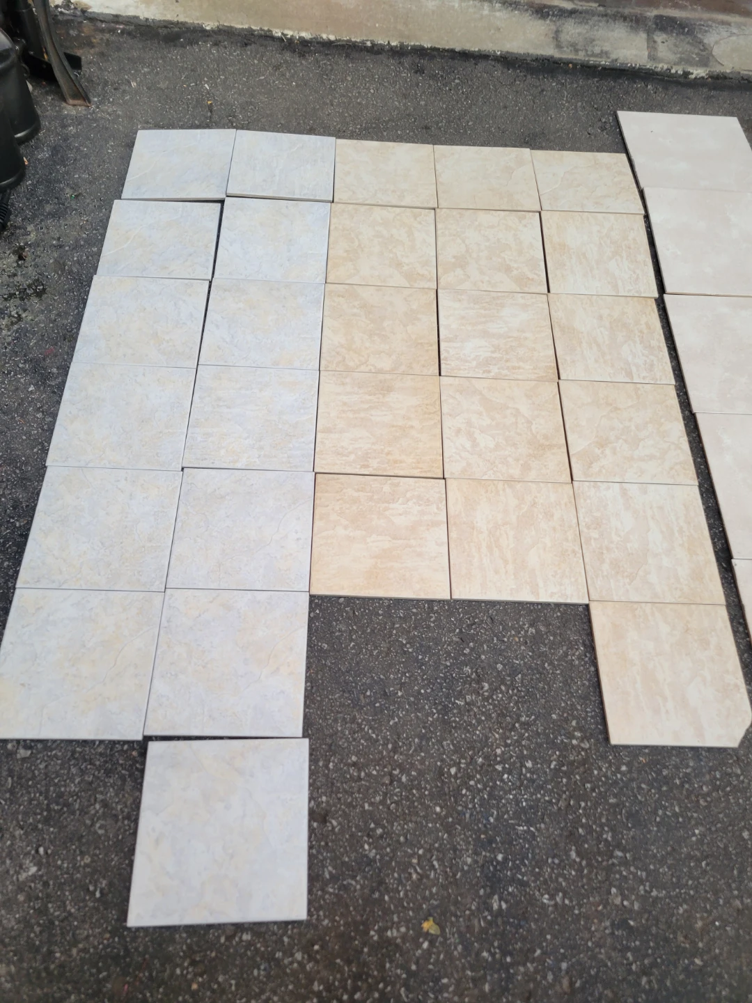 Mixed Lot of Ceramic Floor Tiles-$50