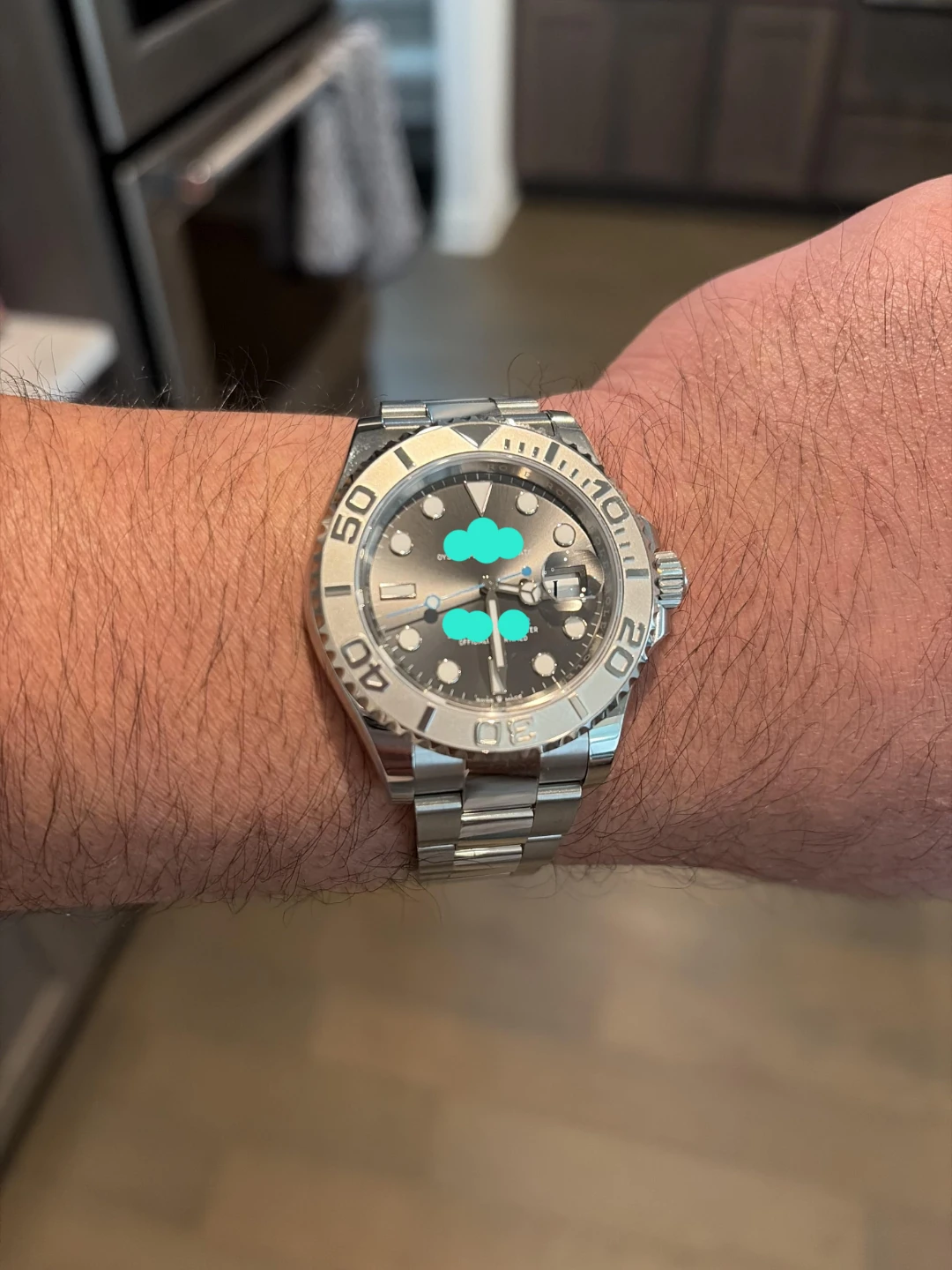 Steel Watch With Oyster-Style Bracelet