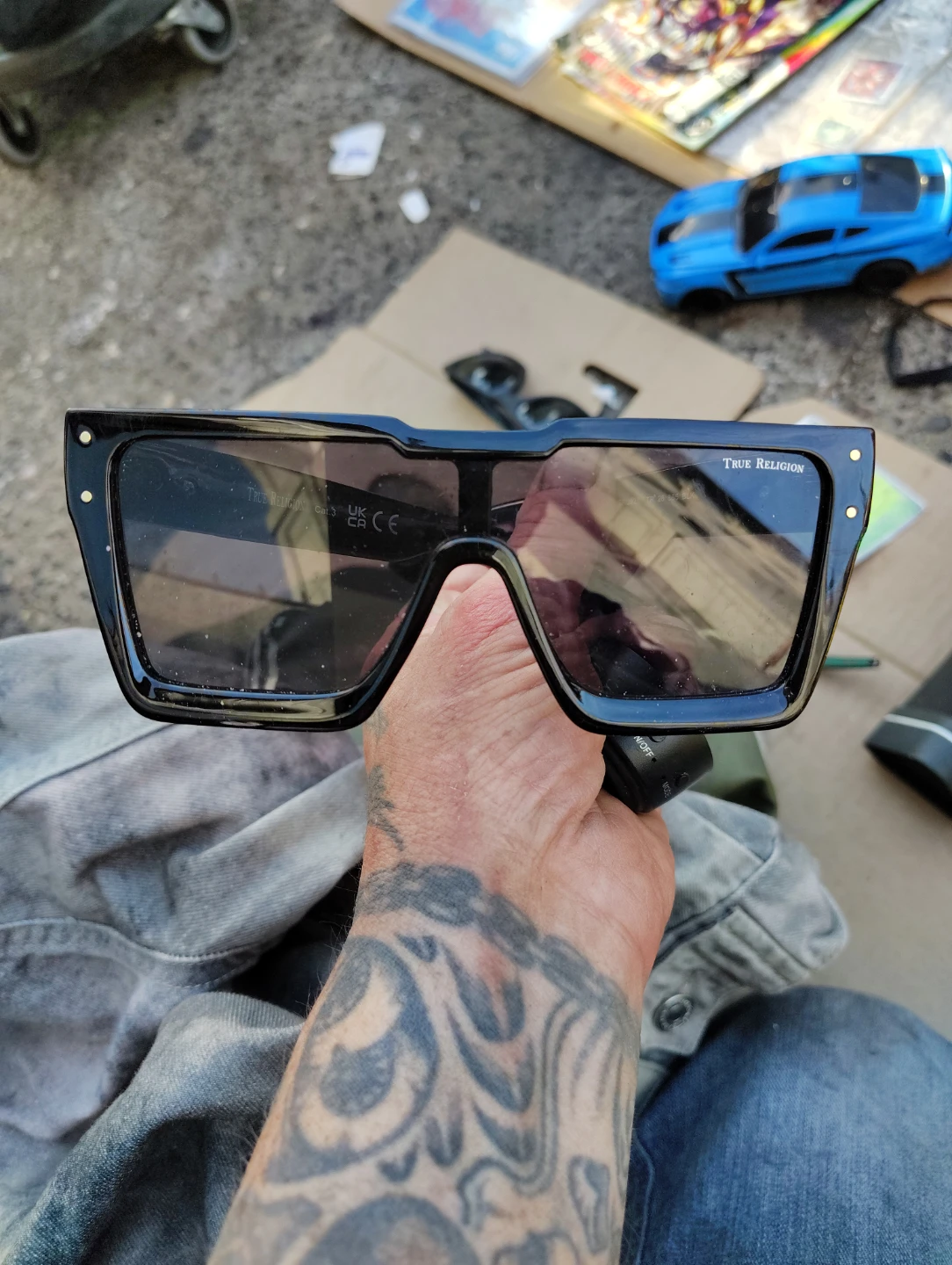 True Religion Sunglasses TR 28 865 BLK - photo 2