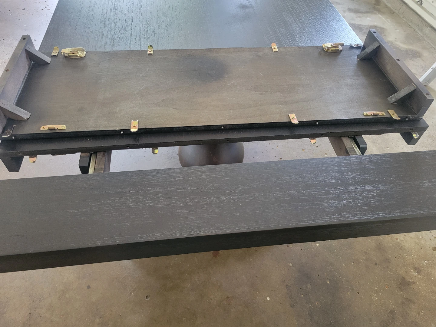 Dark Wood Dining Table - photo 5