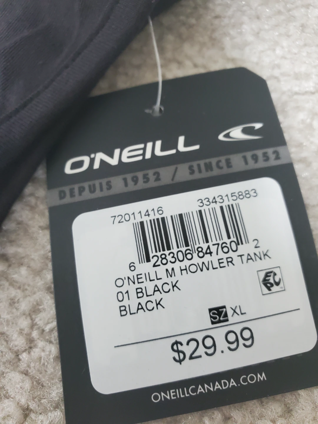 O'Neill Navy Tank Top - XL - photo 3