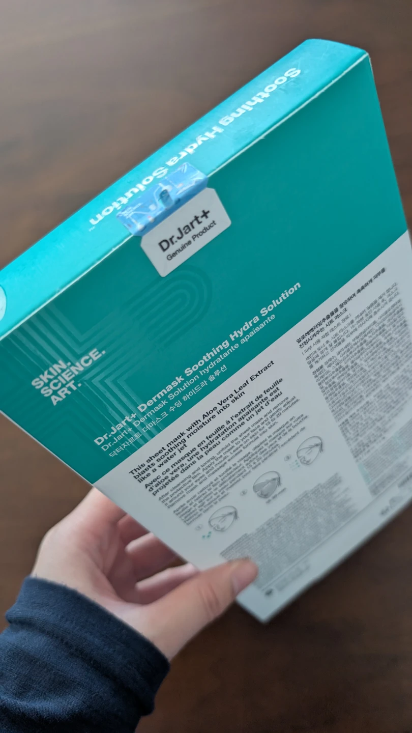 Dr.Jart+ Soothing Hydra Solution Sheet Mask (5 Pack) - photo 3