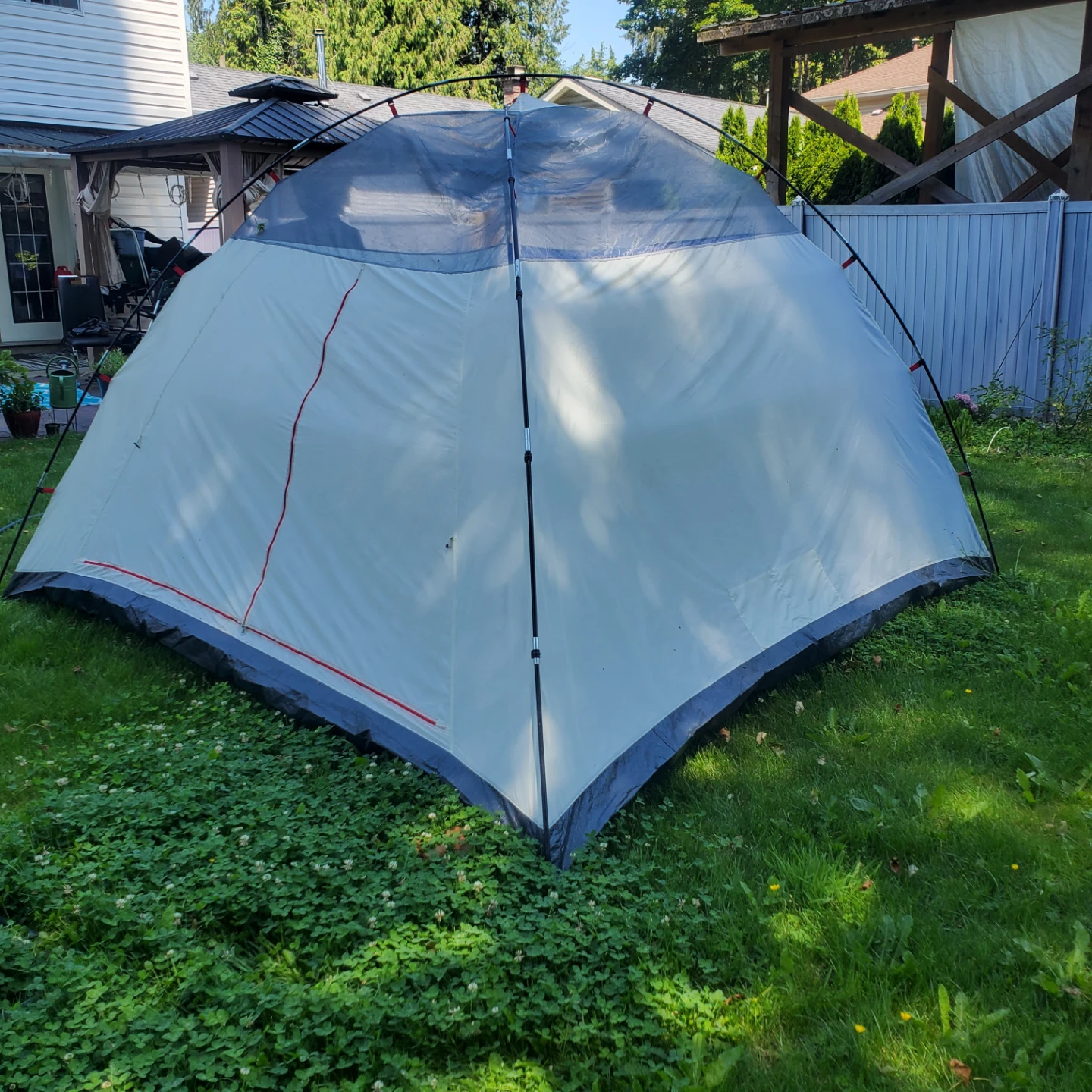 6 persn Blue and Grey Camping Tent - photo 3
