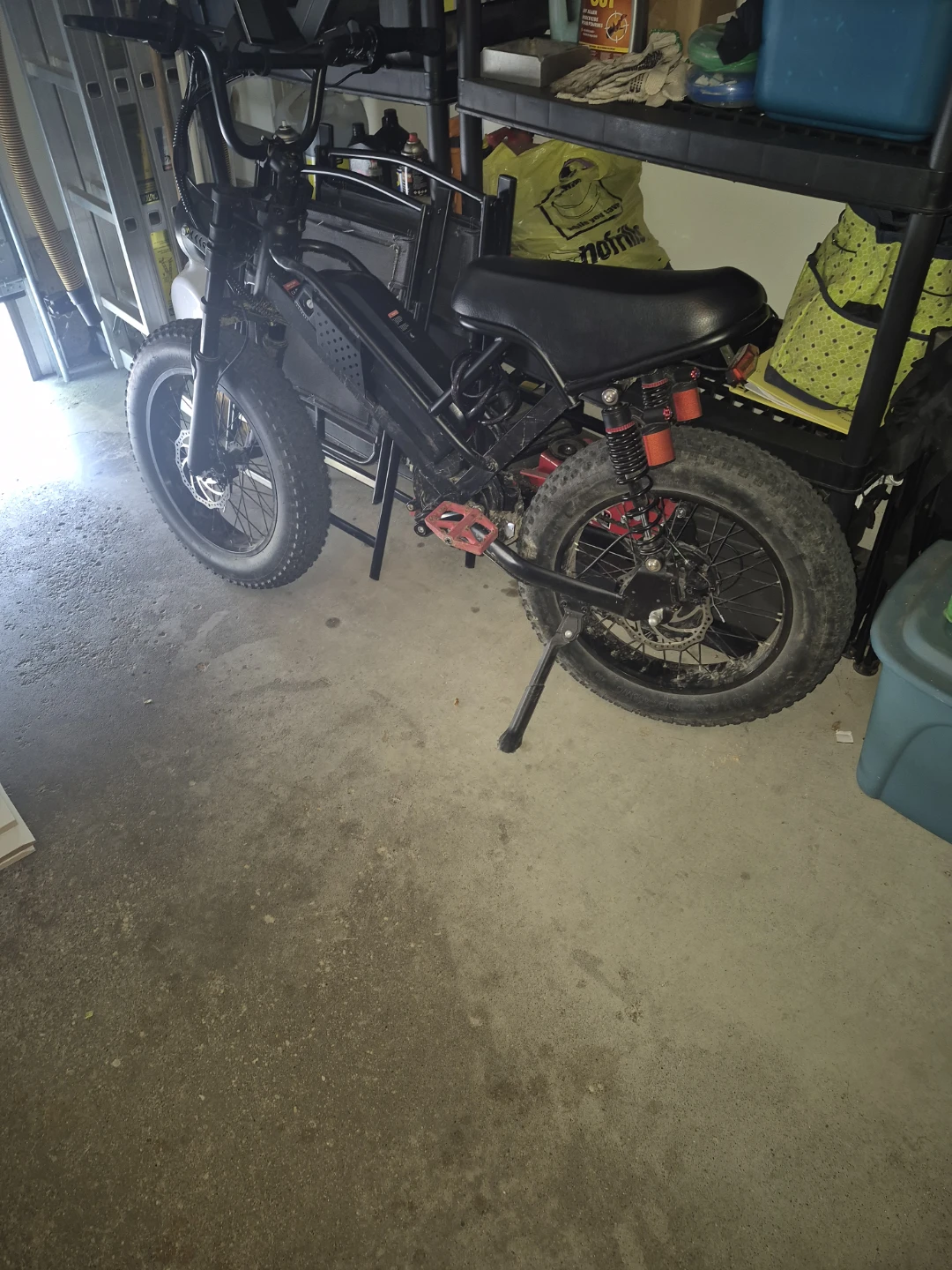 Black Electric Fat Tire Bike - photo 2