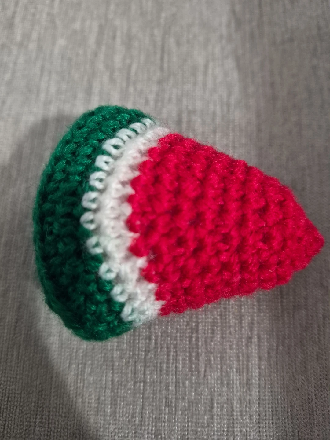 Crocheted Watermelon Slice Toy - photo 4