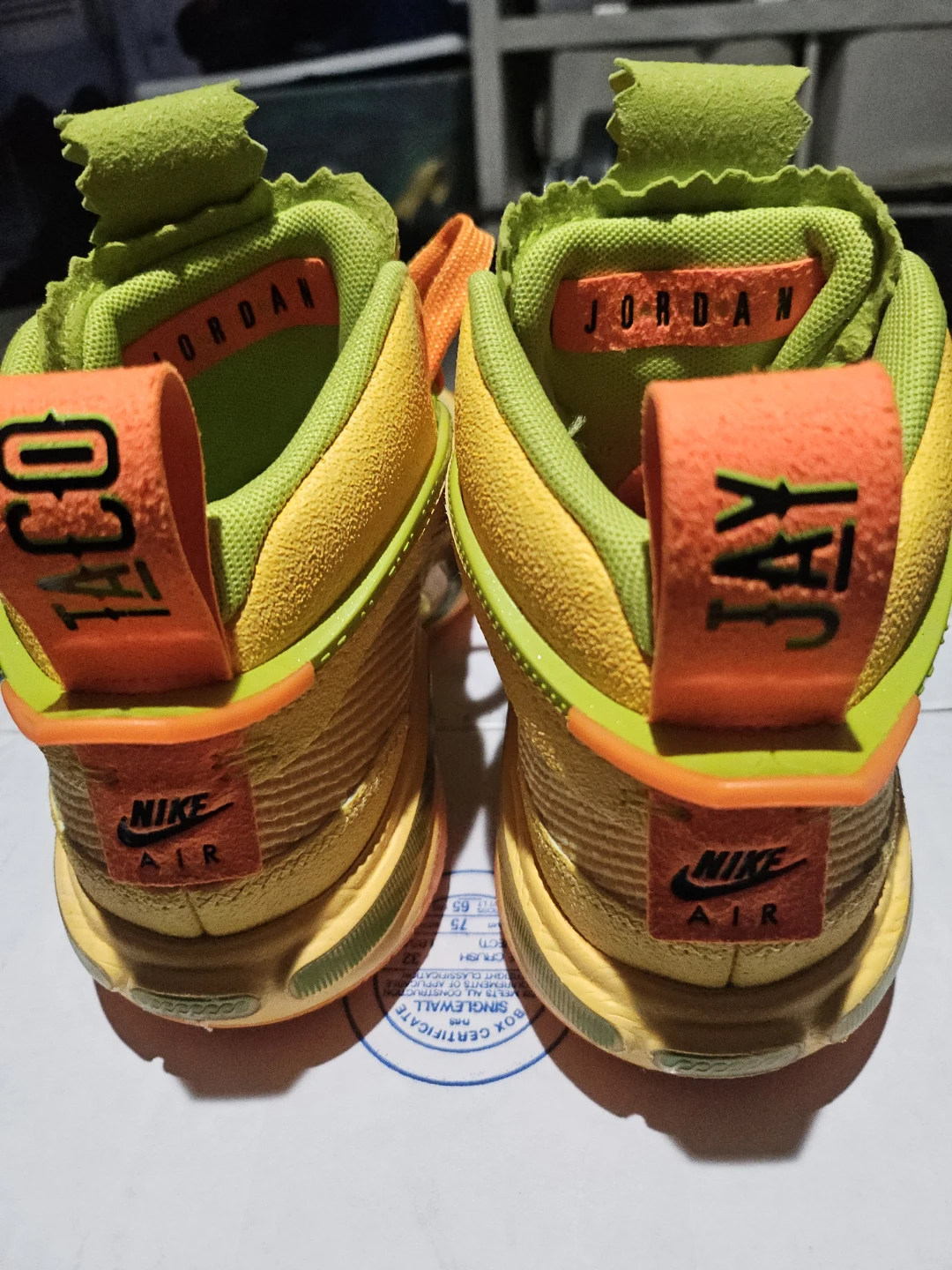 Nike Air Jordan "Taco Jay" Sneakers - photo 5