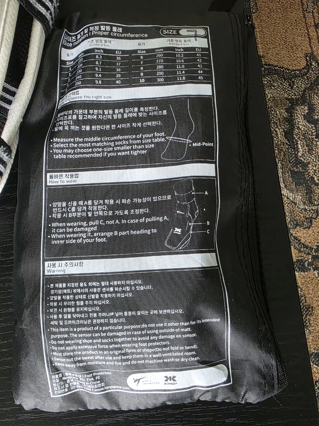 Taekwondo Sparring Gear Set - photo 2