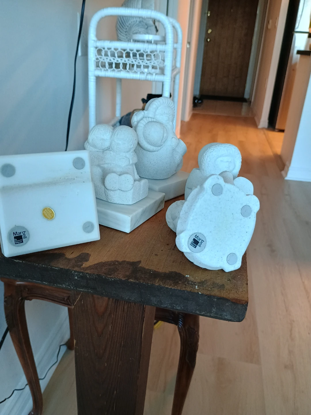 Collection of 5 Stone Figurines by Margit - photo 3