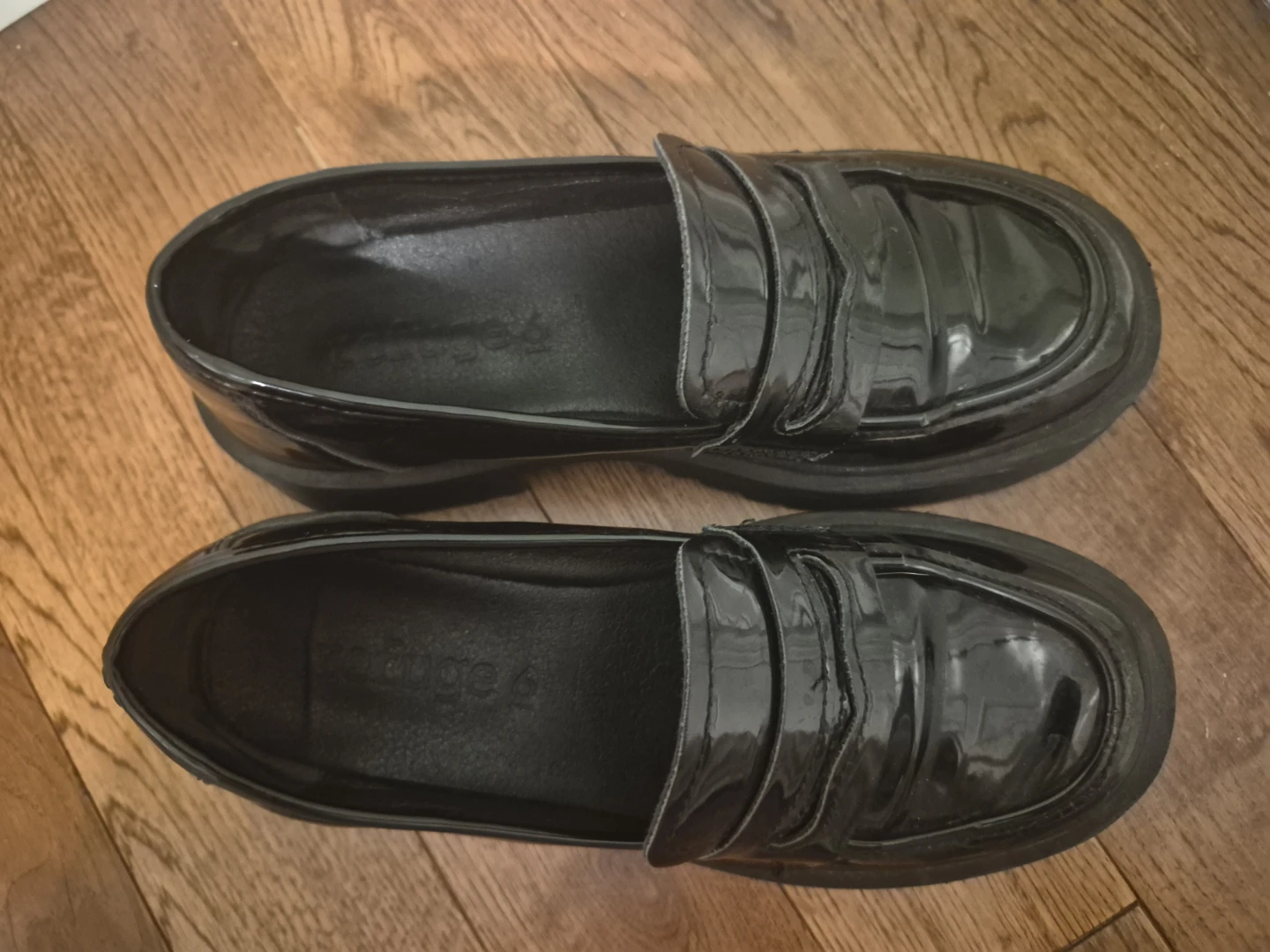 Refuge Black Patent Loafers - photo 3