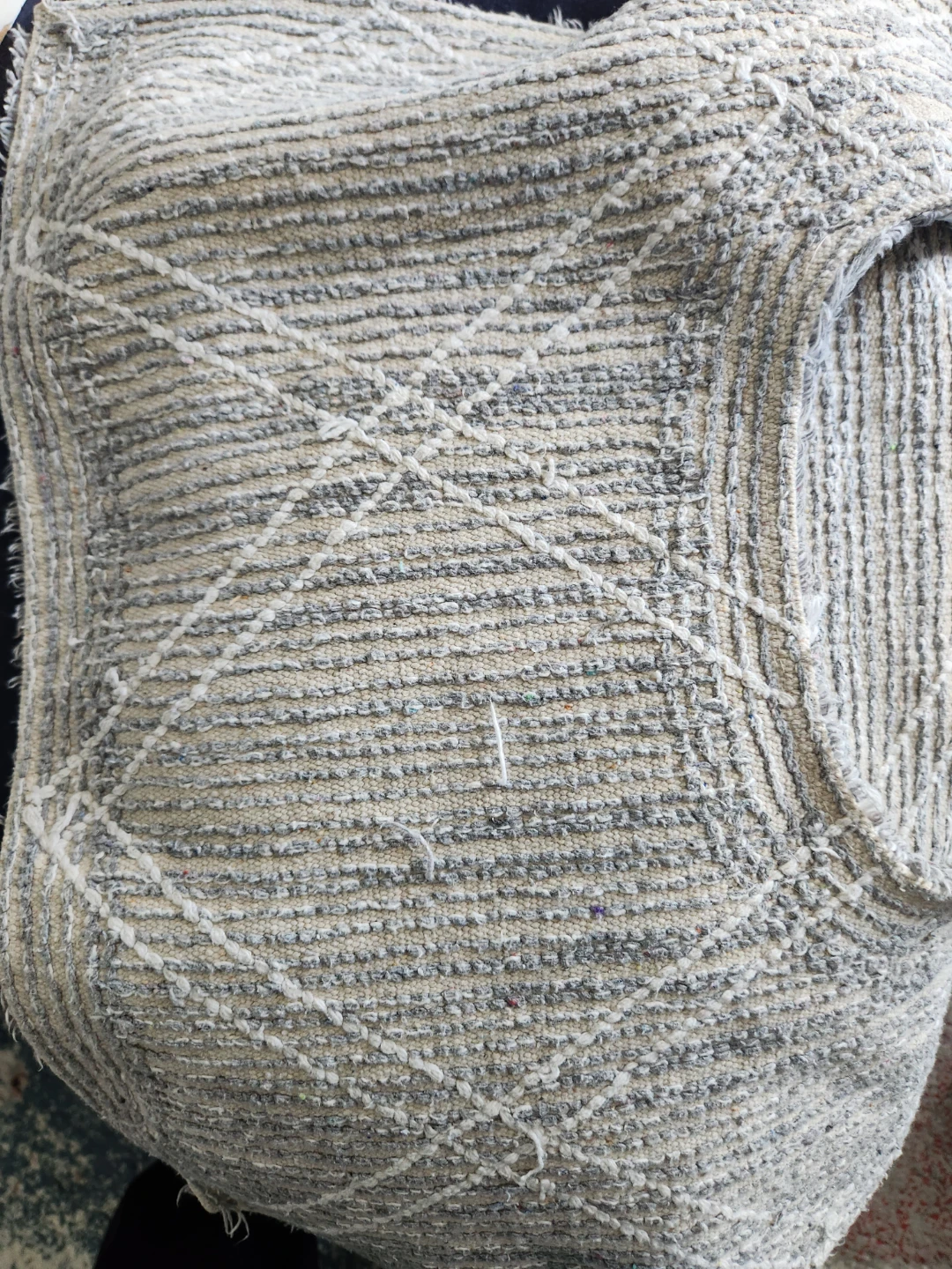 Grey Diamond Bath Mat Set - photo 3