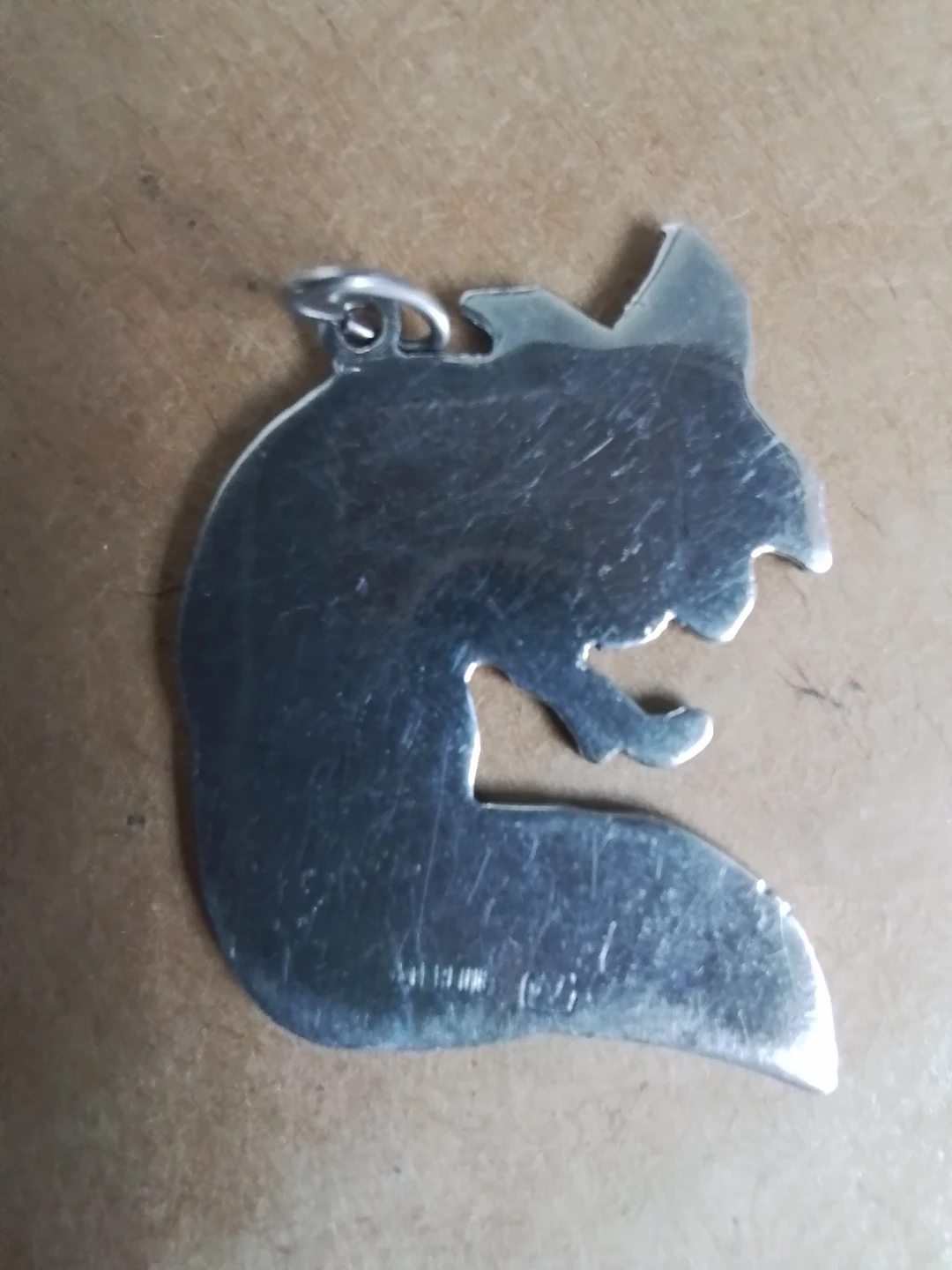 Northwest Coast Style 925 Sterling Silver Indigenous Fox Pendant - photo 4