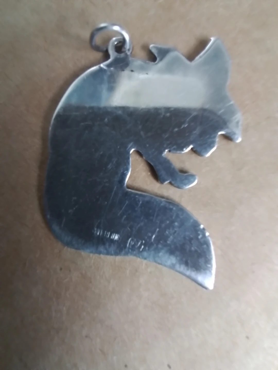 Northwest Coast Style 925 Sterling Silver Indigenous Fox Pendant - photo 5