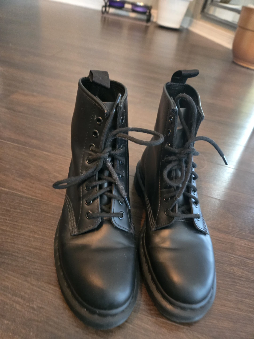 Dr. Martens Black Leather Boots - photo 3
