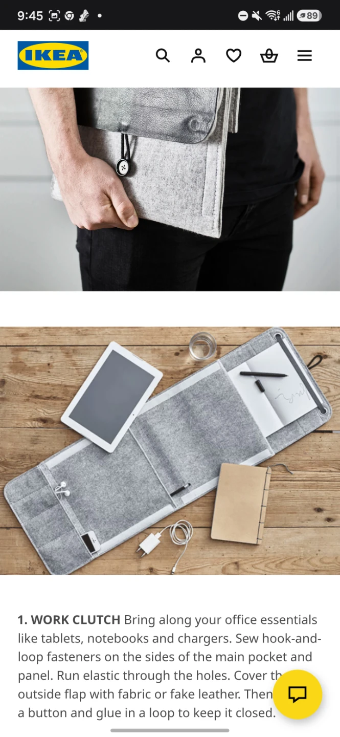 IKEA KNALLBÅGE Felt Organiser - photo 2