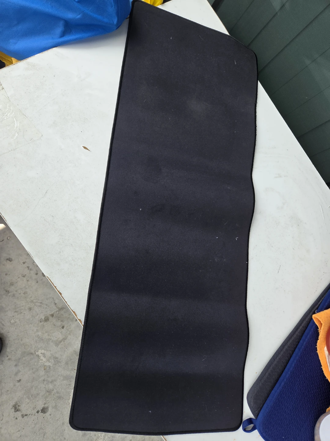 Black Extended Gaming Mouse Pad