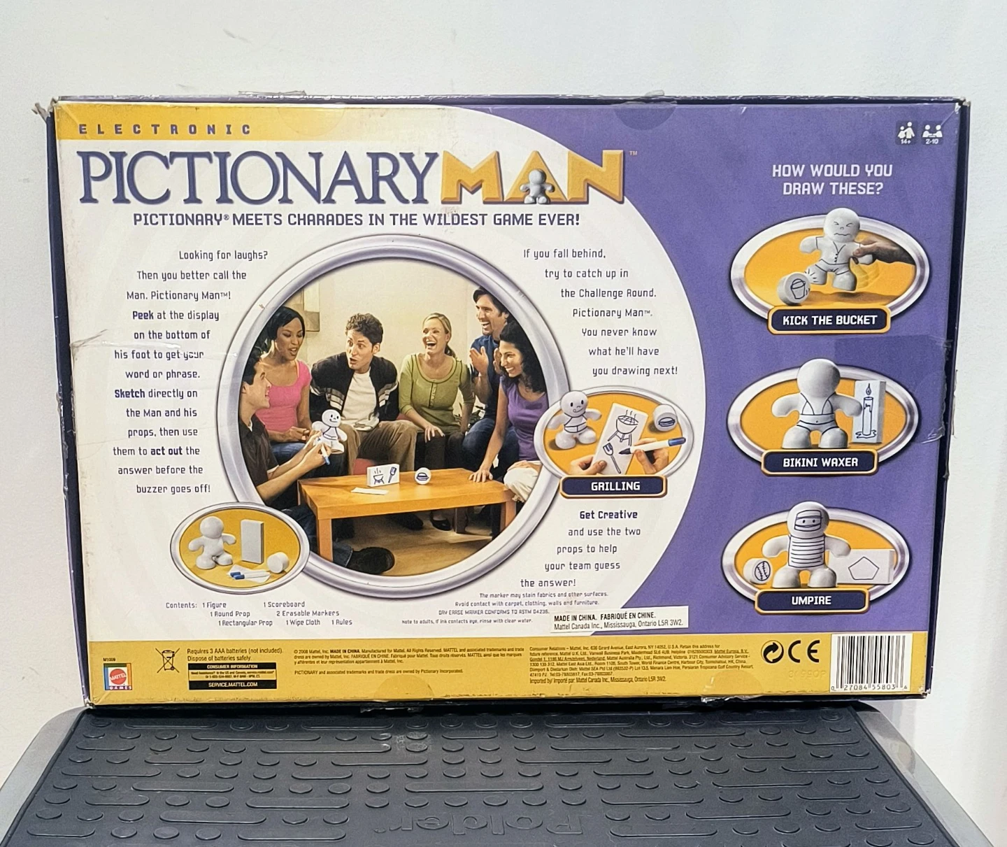 Mattel Electronic Pictionary Man Board Game - photo 2