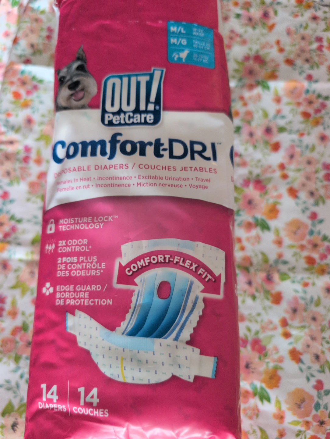 PetCare Comfort-DRI Disposable Diapers M/L (14 ct) - photo 4