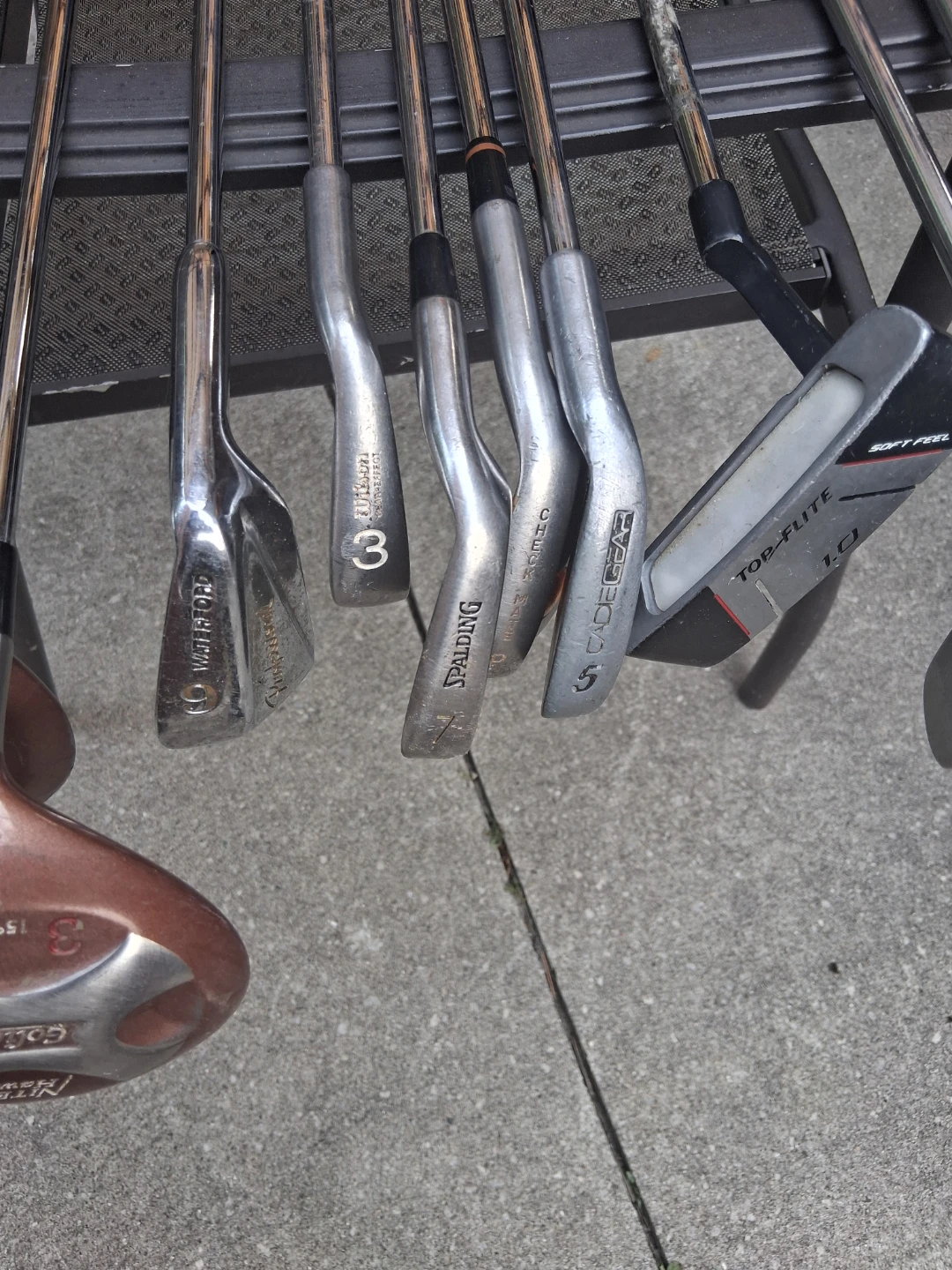 Golf clubs with bag - photo 5
