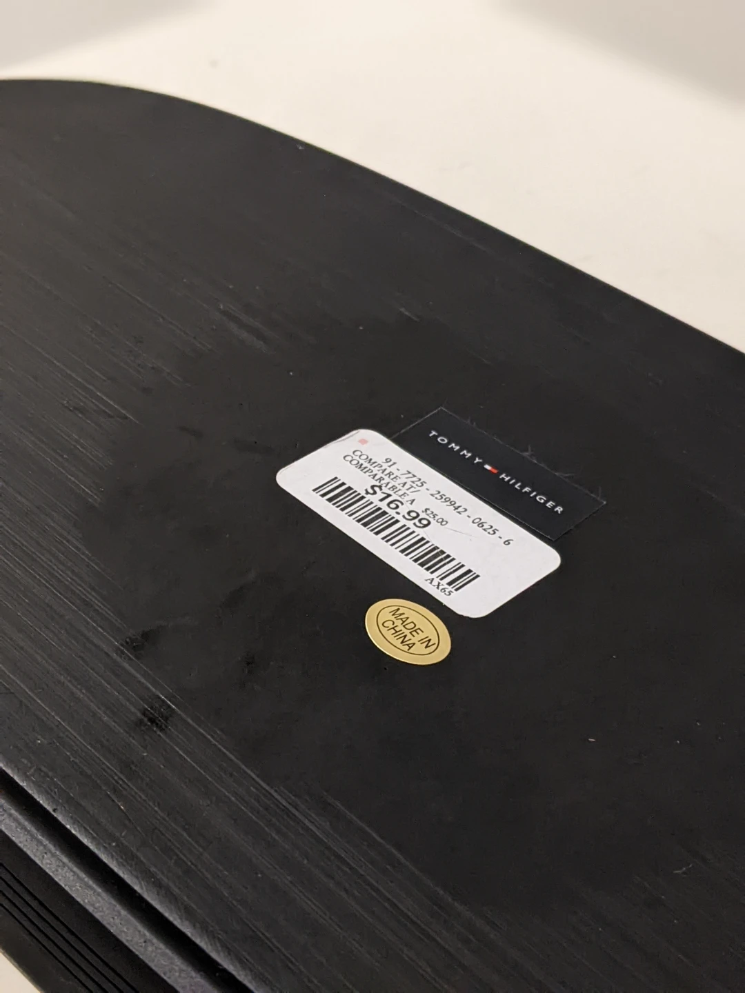 Tommy Hilfiger Black Oval Tray - photo 3