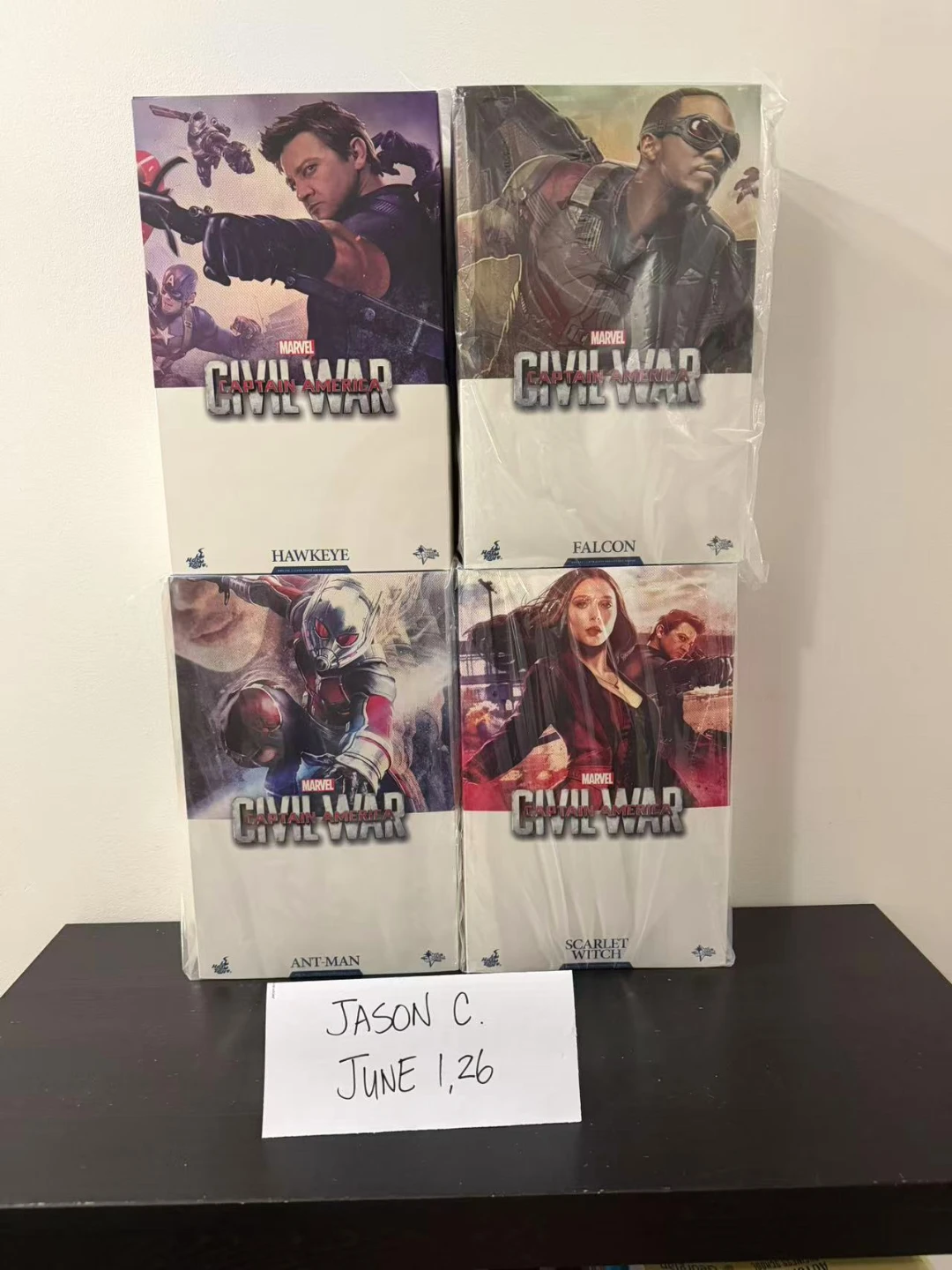 Hot Toys Marvel Captain America Civil War Figures