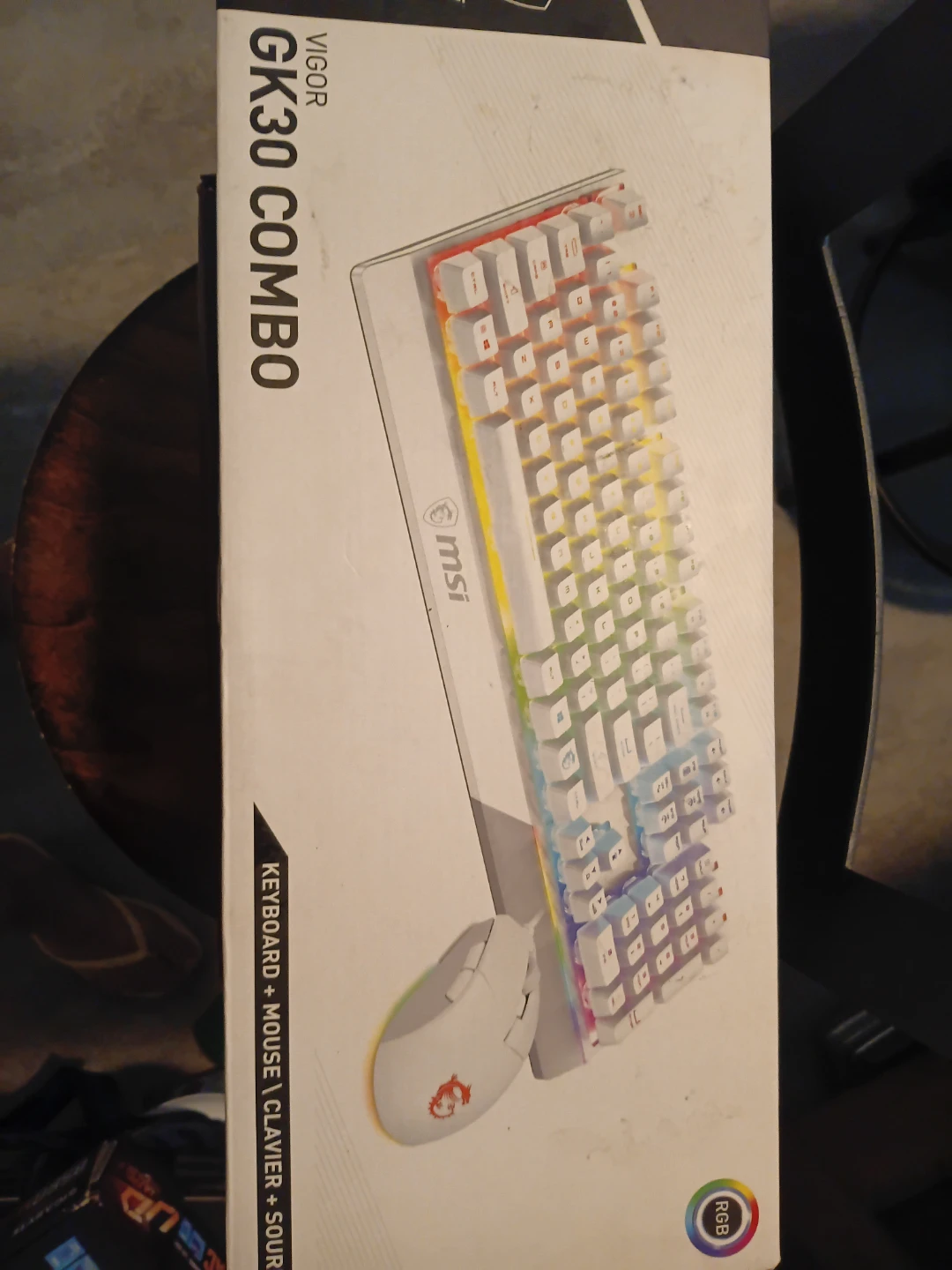 MSI Vigor GK30 Combo Keyboard and Mouse - photo 2