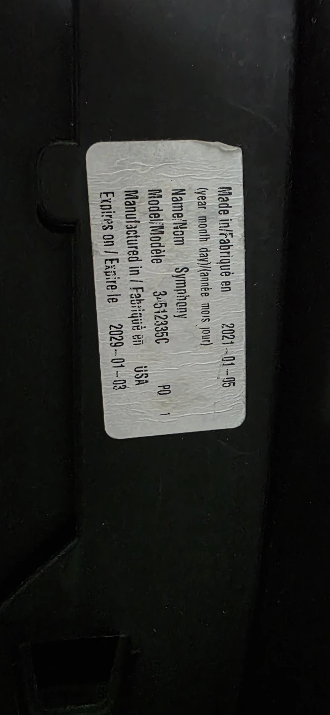 Evenflo Harn Symphony Car Seat - photo 3