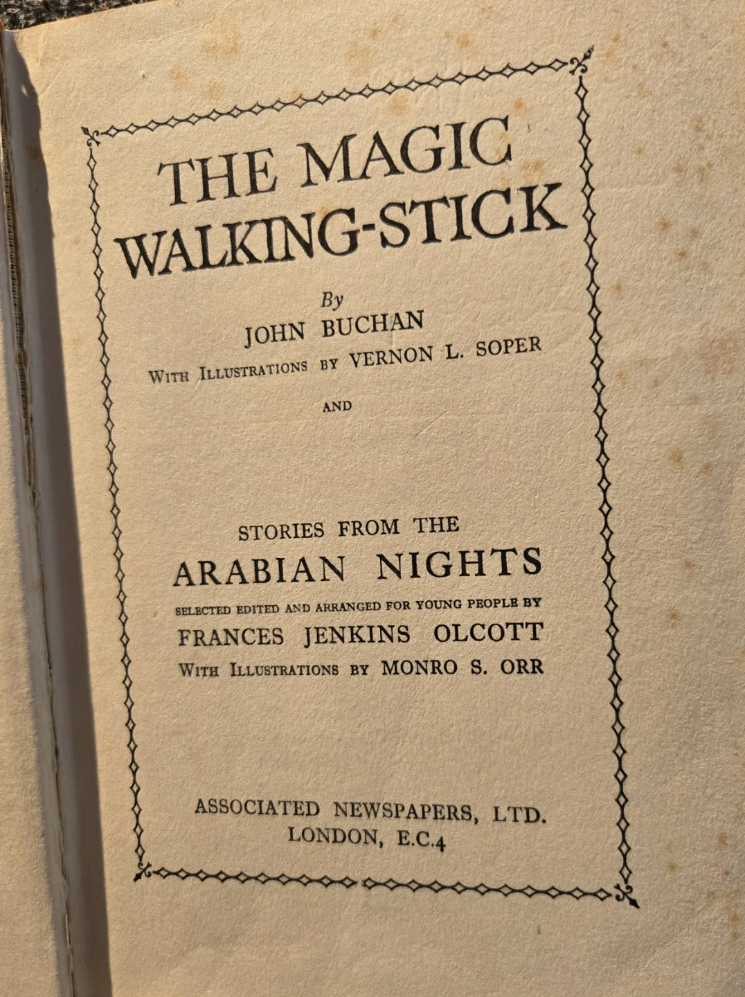 The Magic Walking-Stick & Arabian Nights Book - photo 3