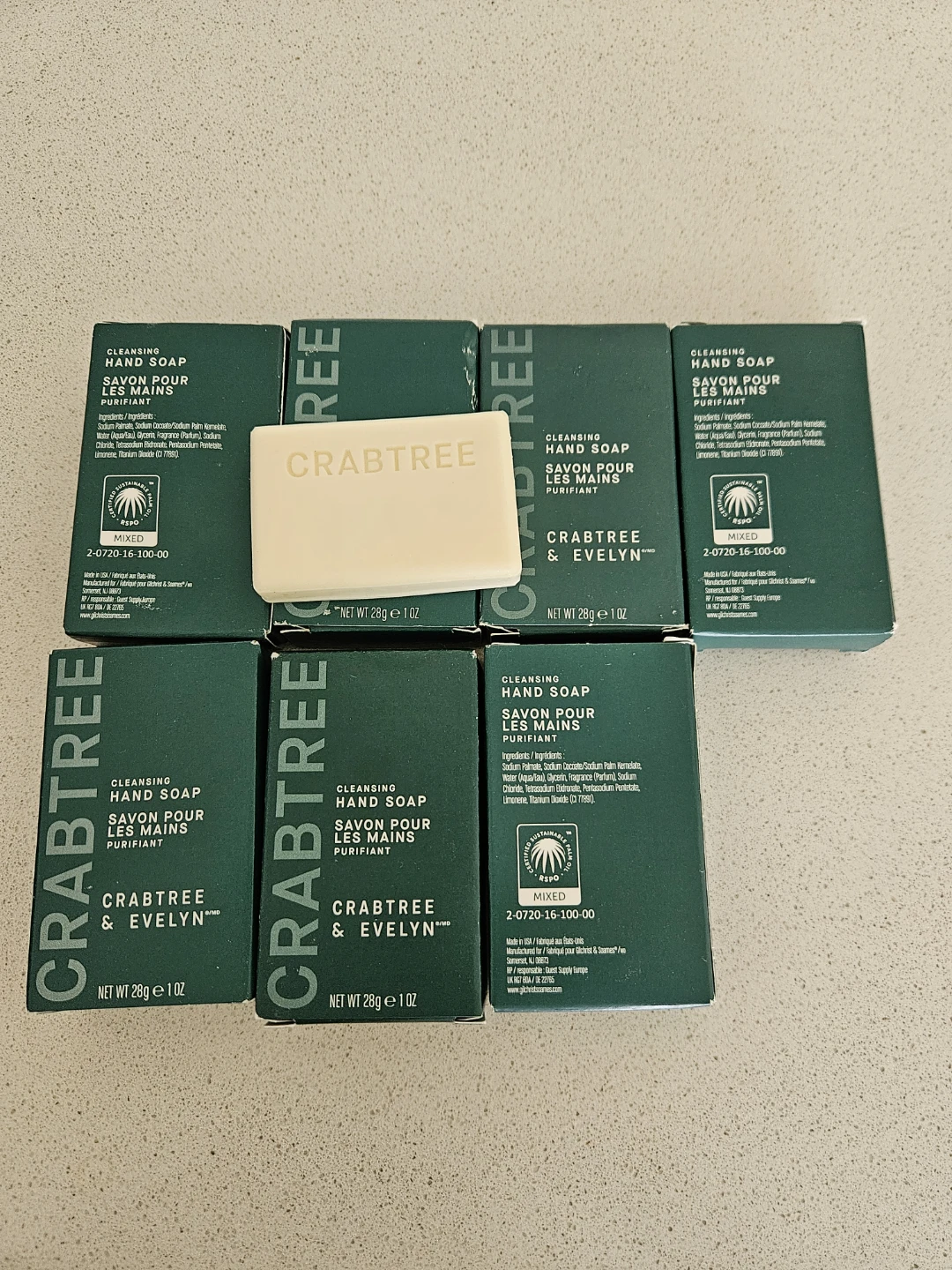 Crabtree & Evelyn Guest Soap Set – $8