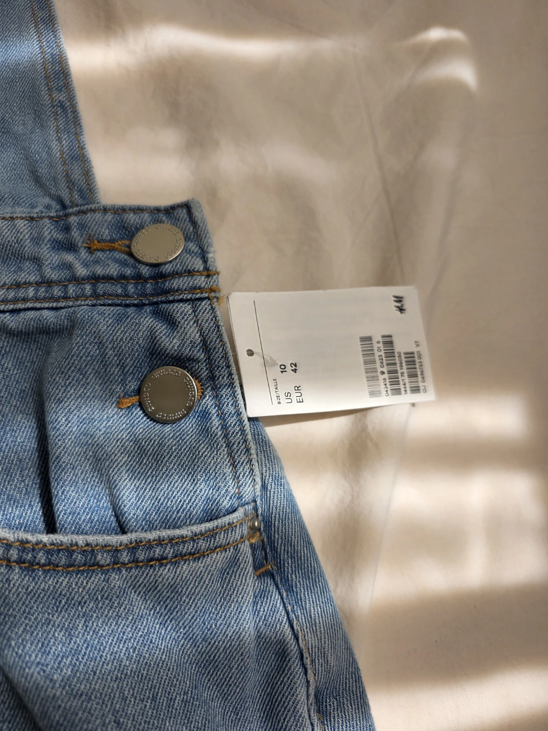 New tagged H&M Denim Overall Dress - photo 4