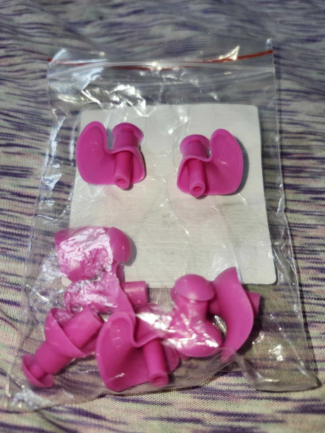 Pink Earbud Tips Set