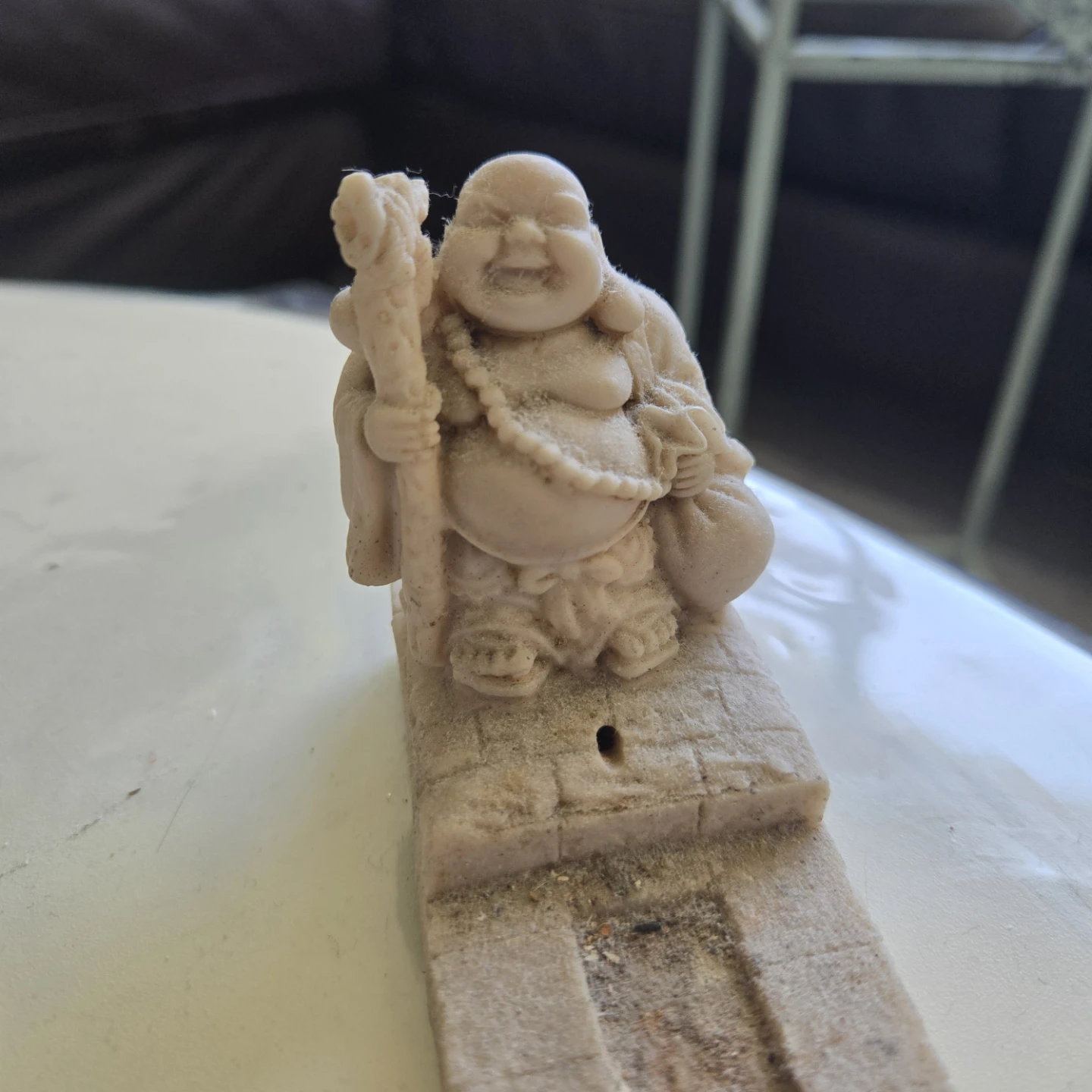 Laughing Buddha Incense Holder - photo 2